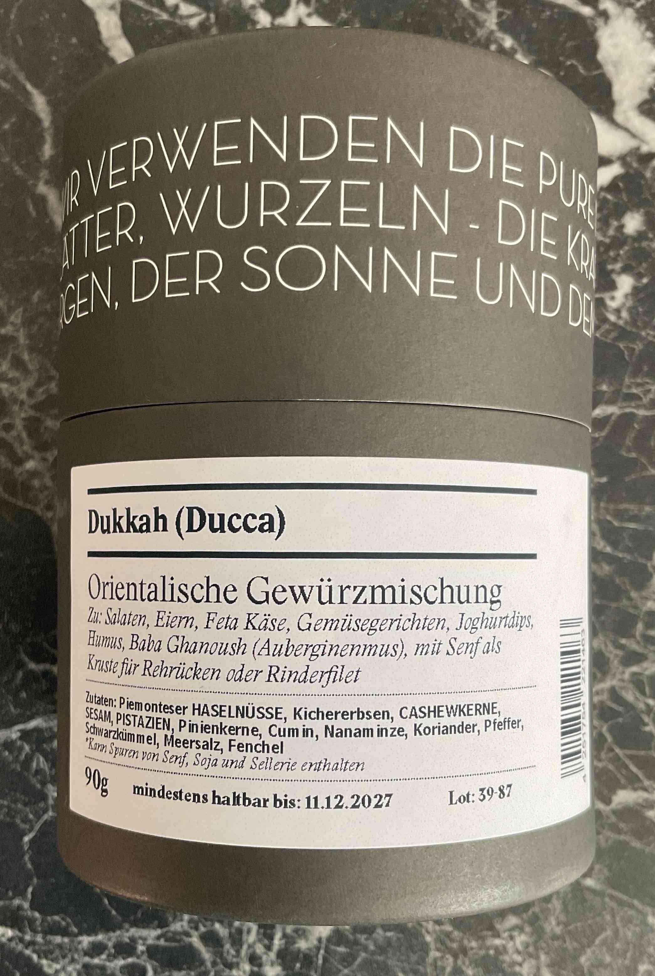 Dukkah (Ducca)
