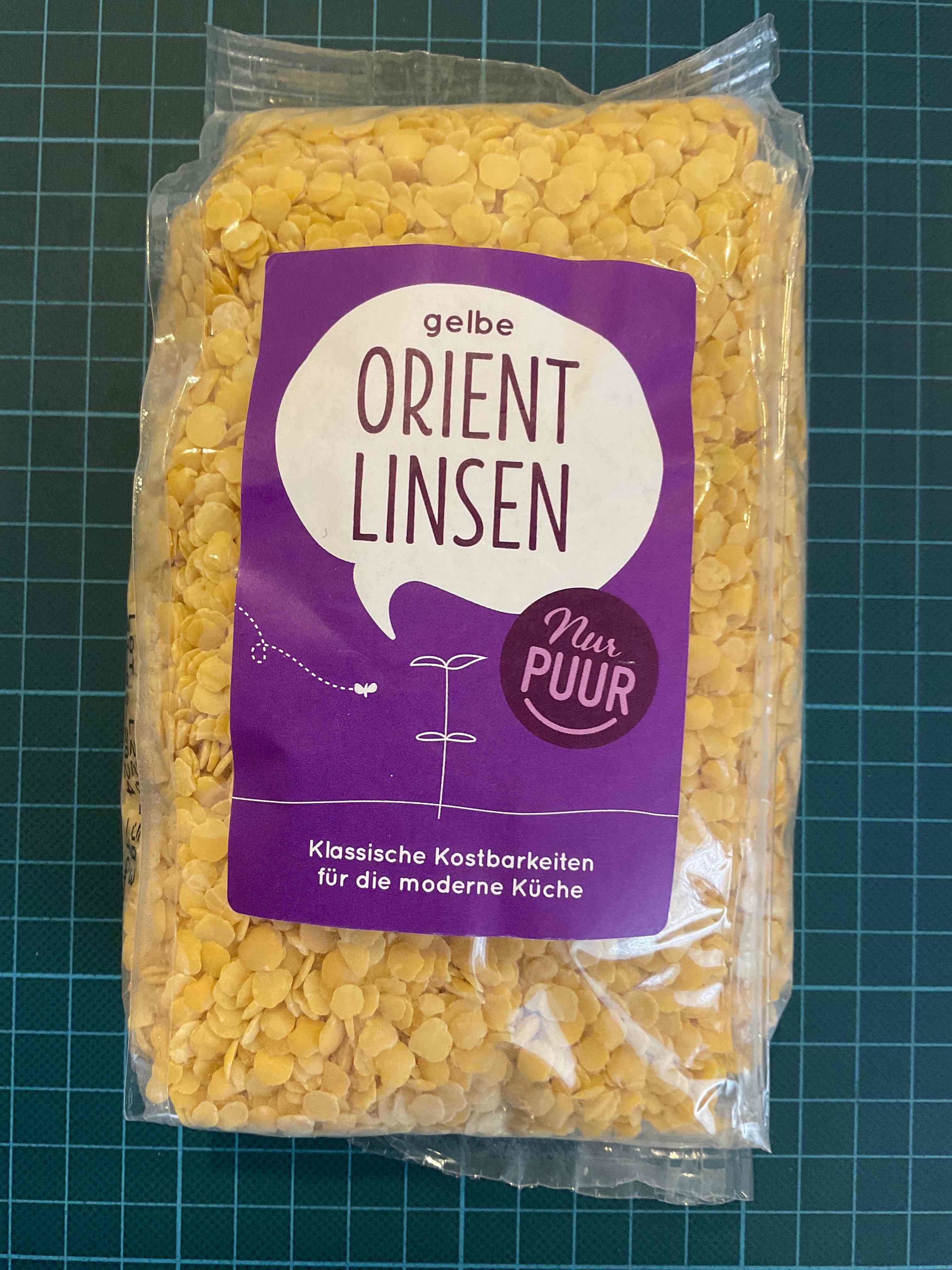 Gelbe Orient Linsen