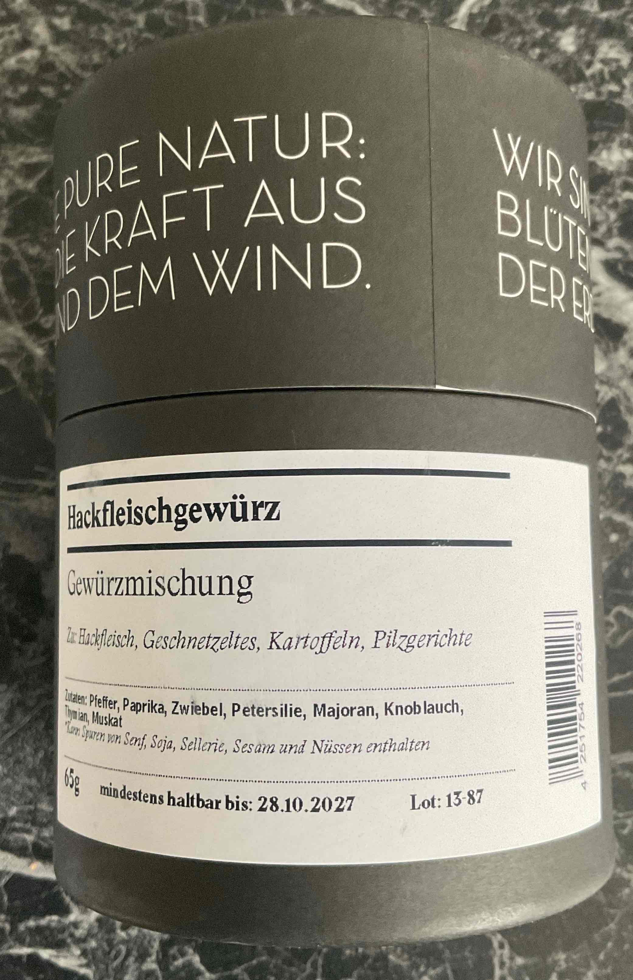 Hackfleischgewürz