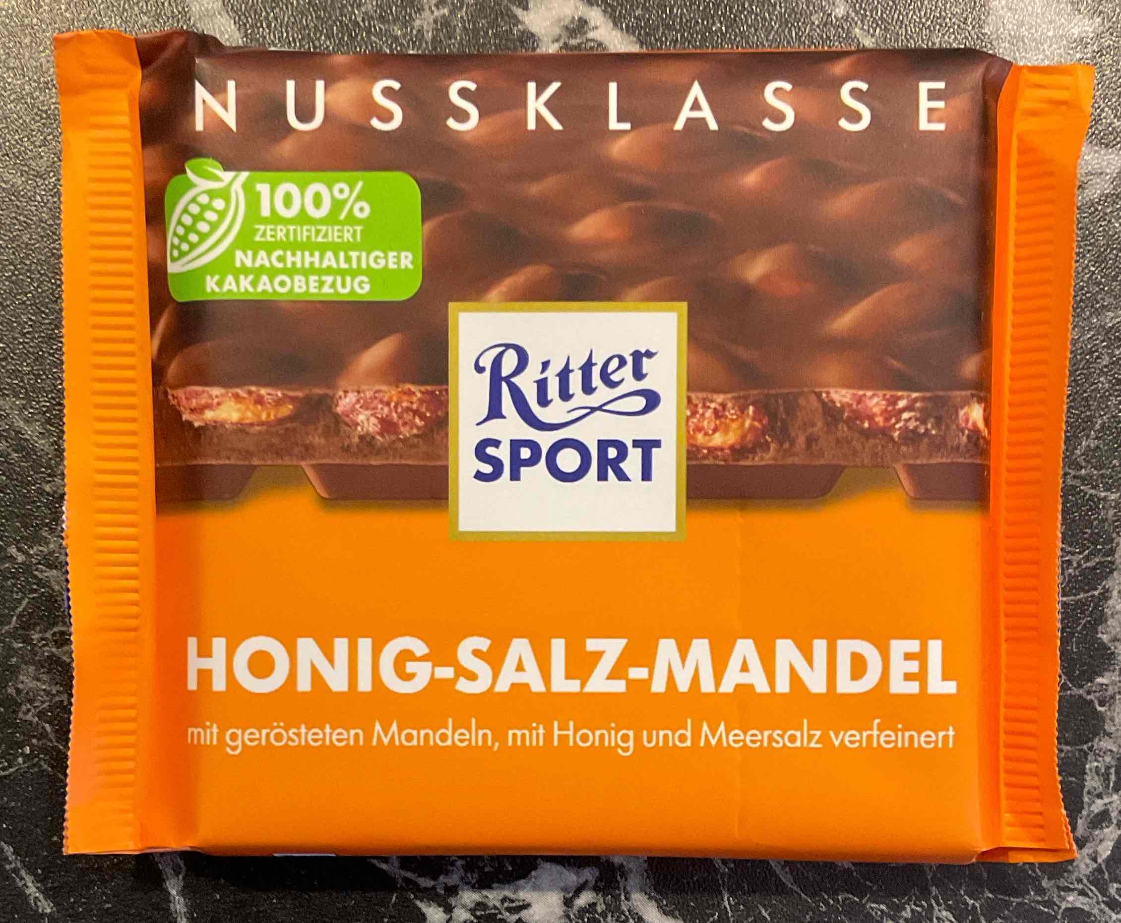 Honig-Salz-Mandel (Vollmilchschokolade)