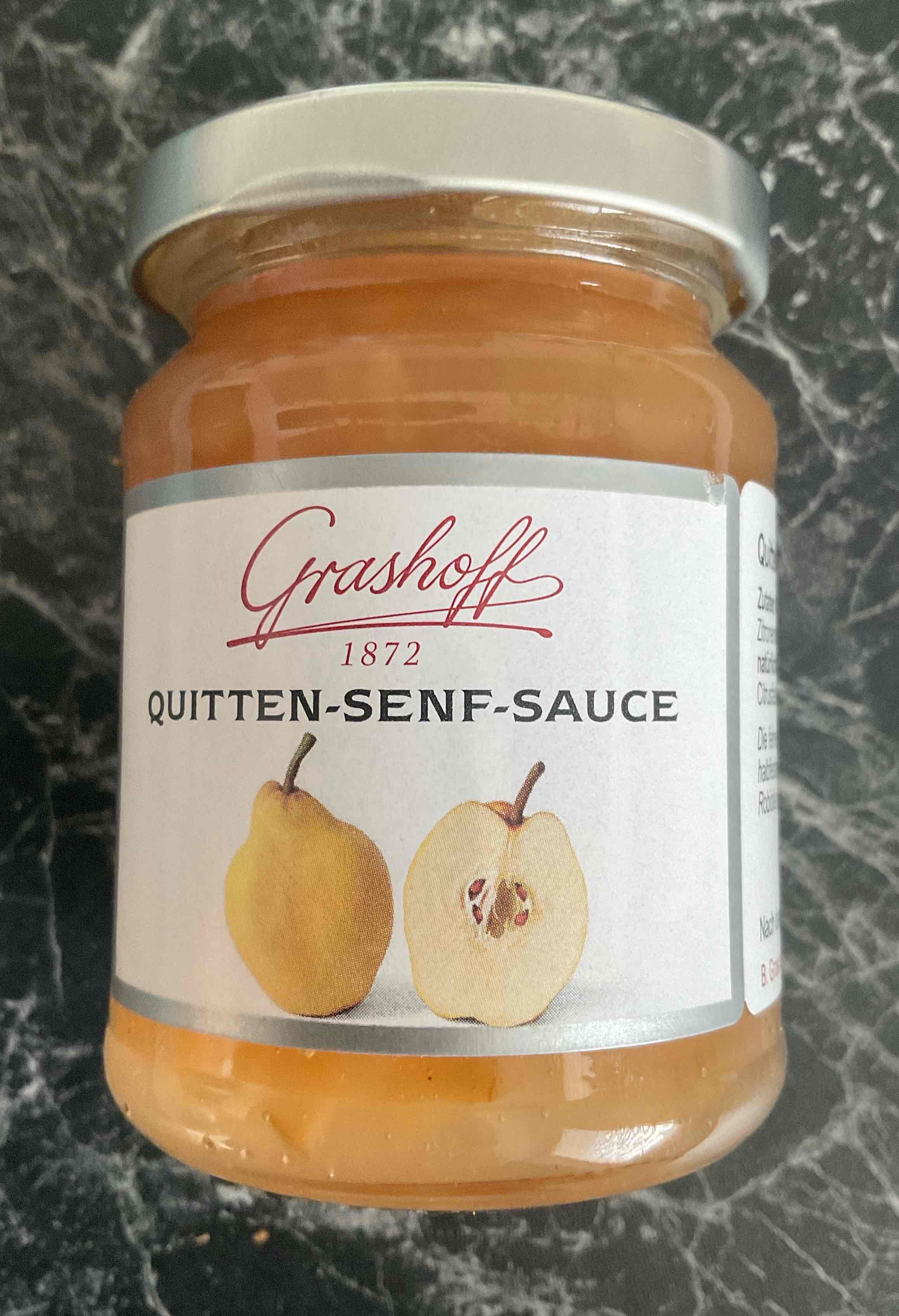 Quitten-Senf-Sauce