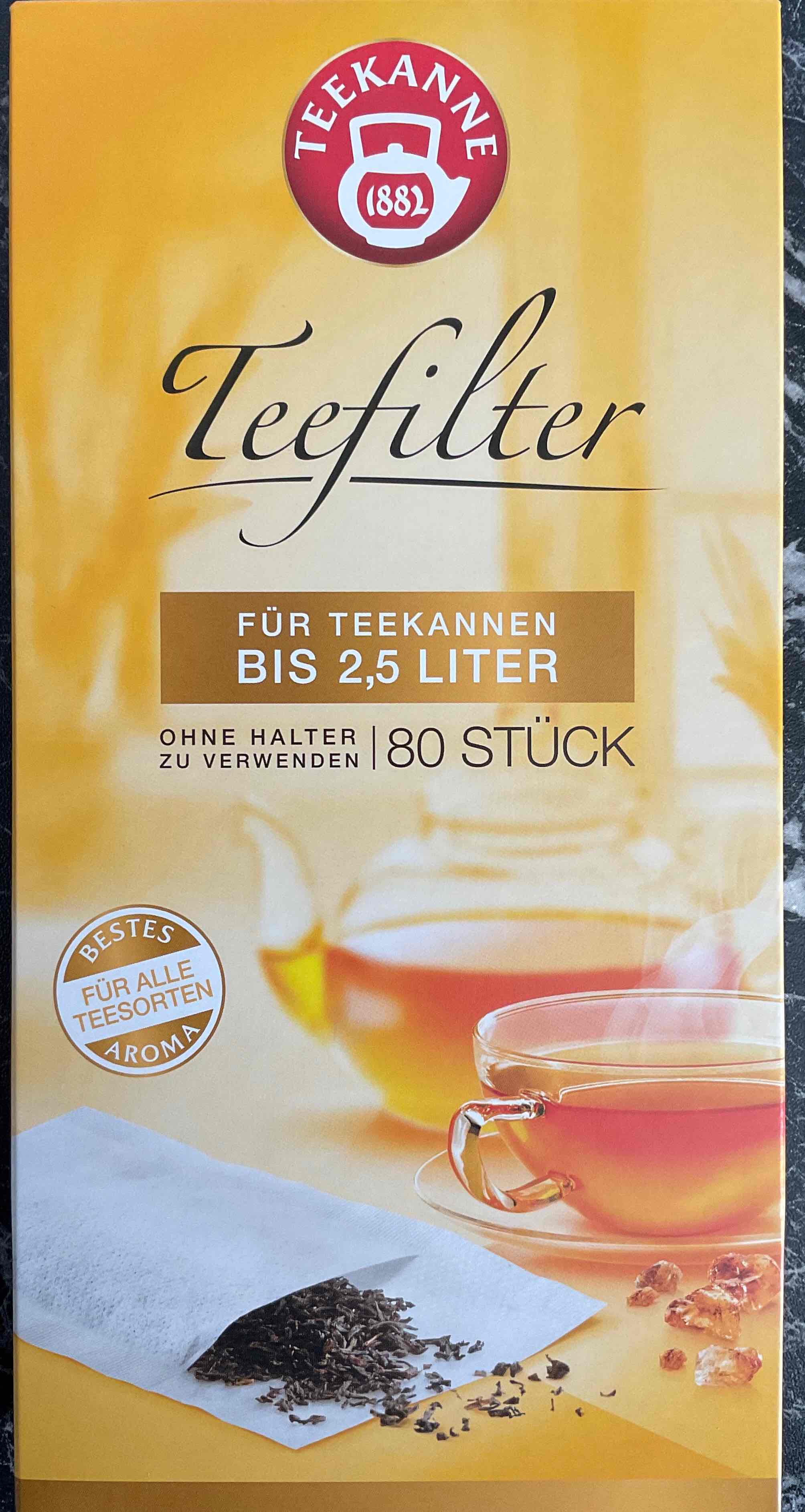 Teefilter für Teekannen bis 2,5 Liter