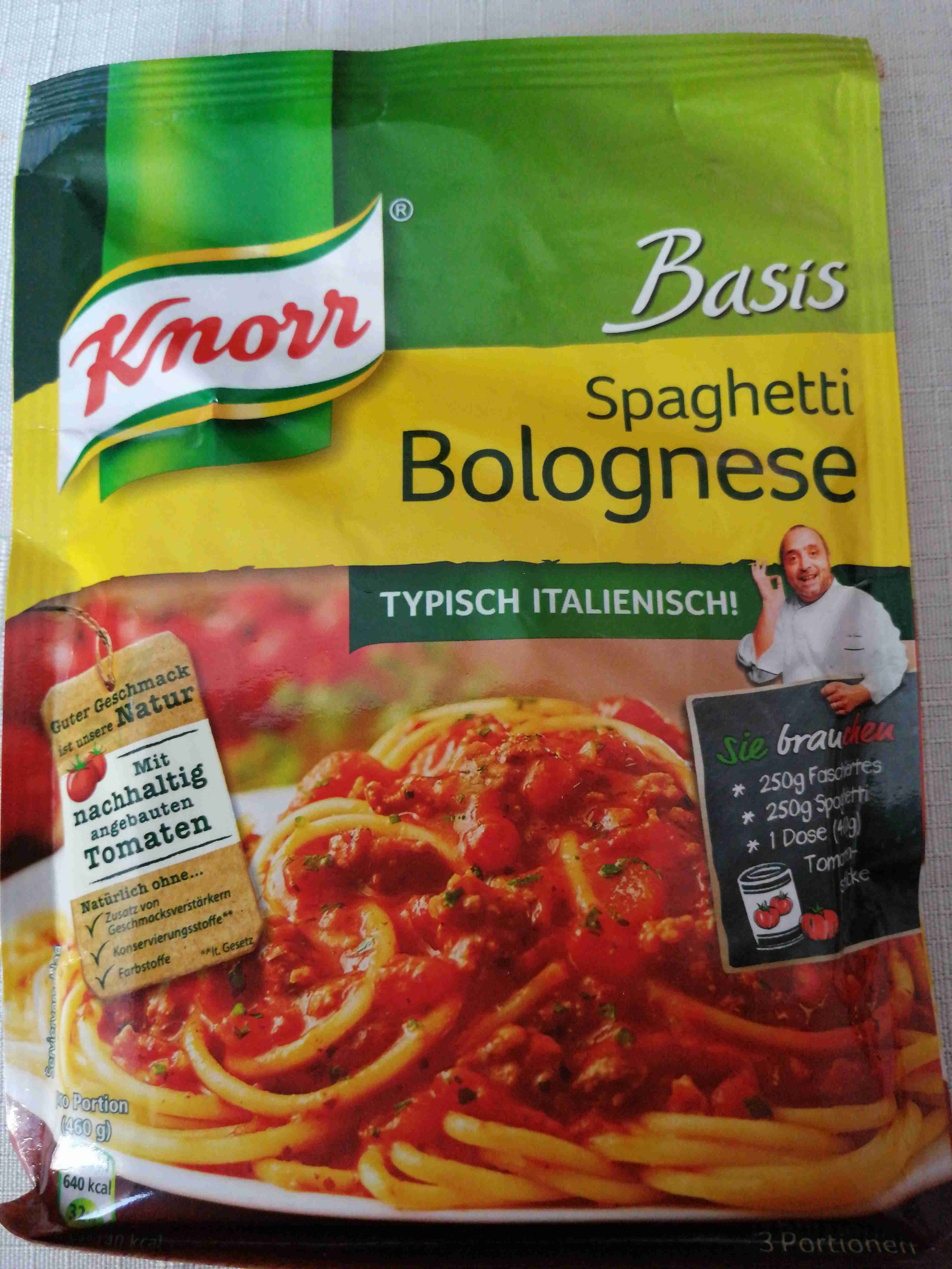 Spaghetti Bolognese 