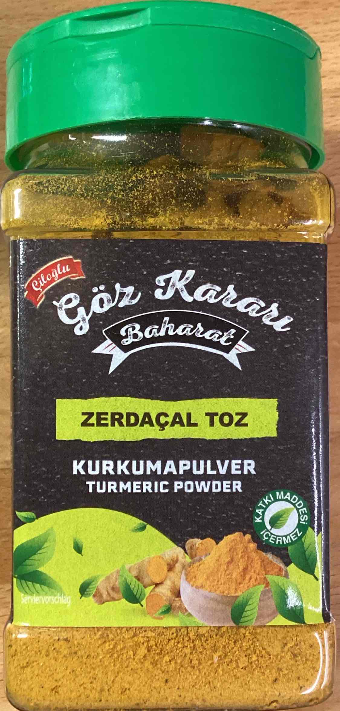 Kurkuma gemahlen Curcuma Turmeric