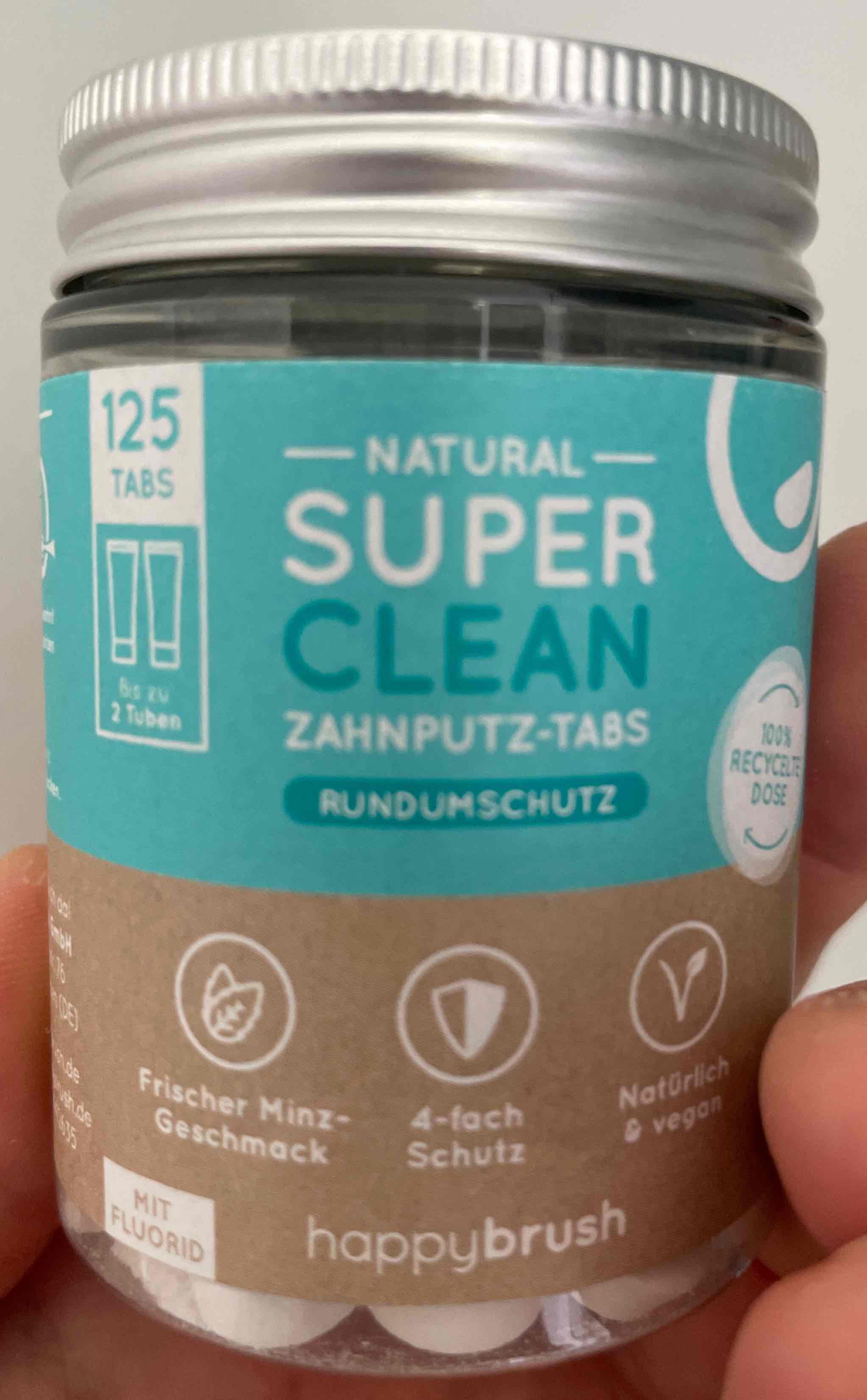 Super-Clean Zahnputz-Tabs 