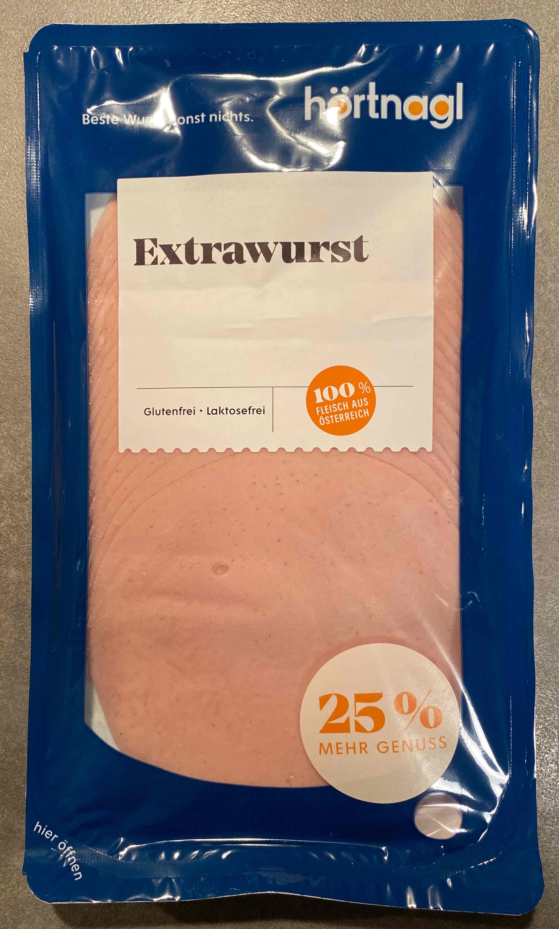 Extrawurst geschnitten SB