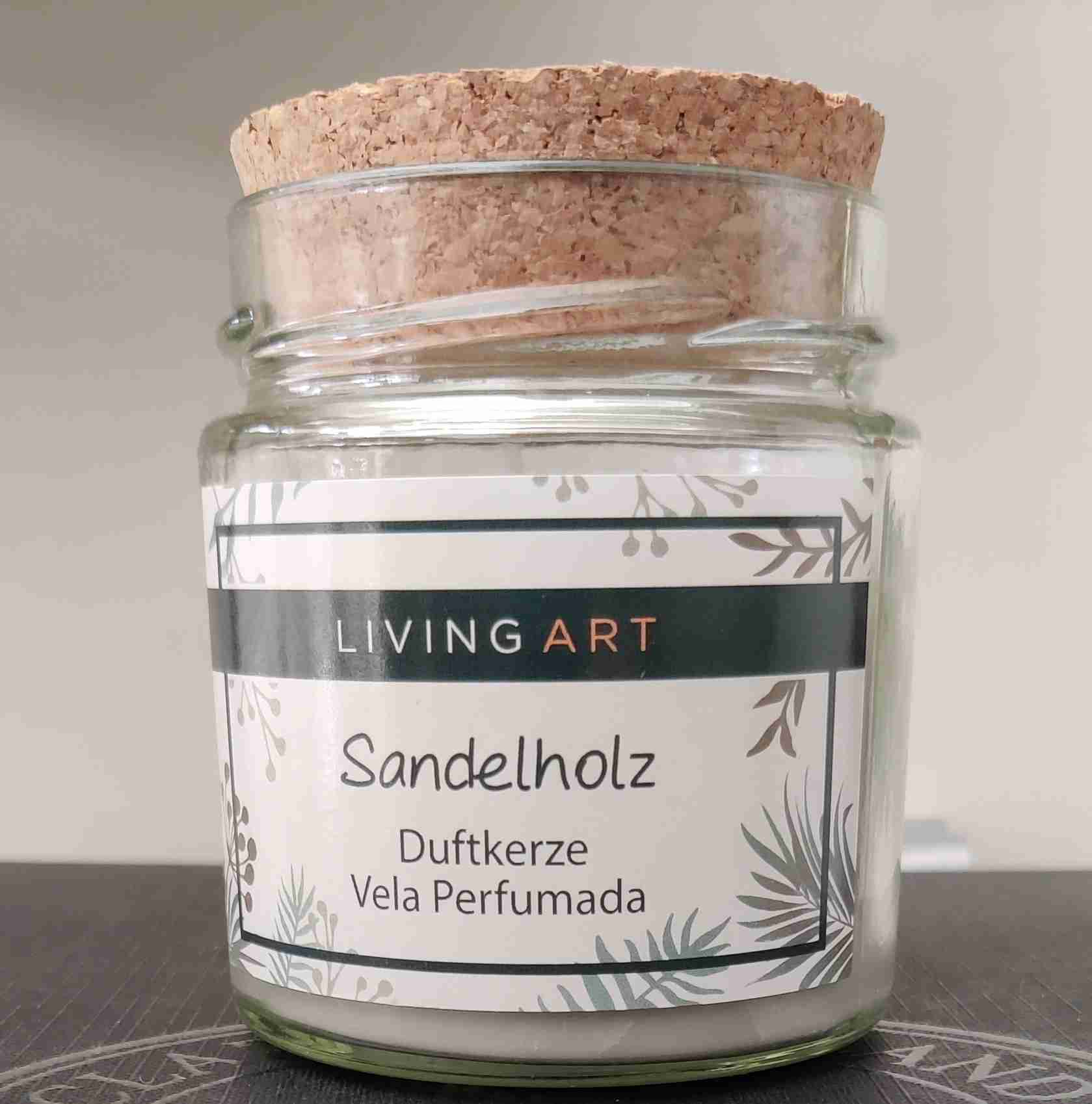 Sandelholz Duftkerze