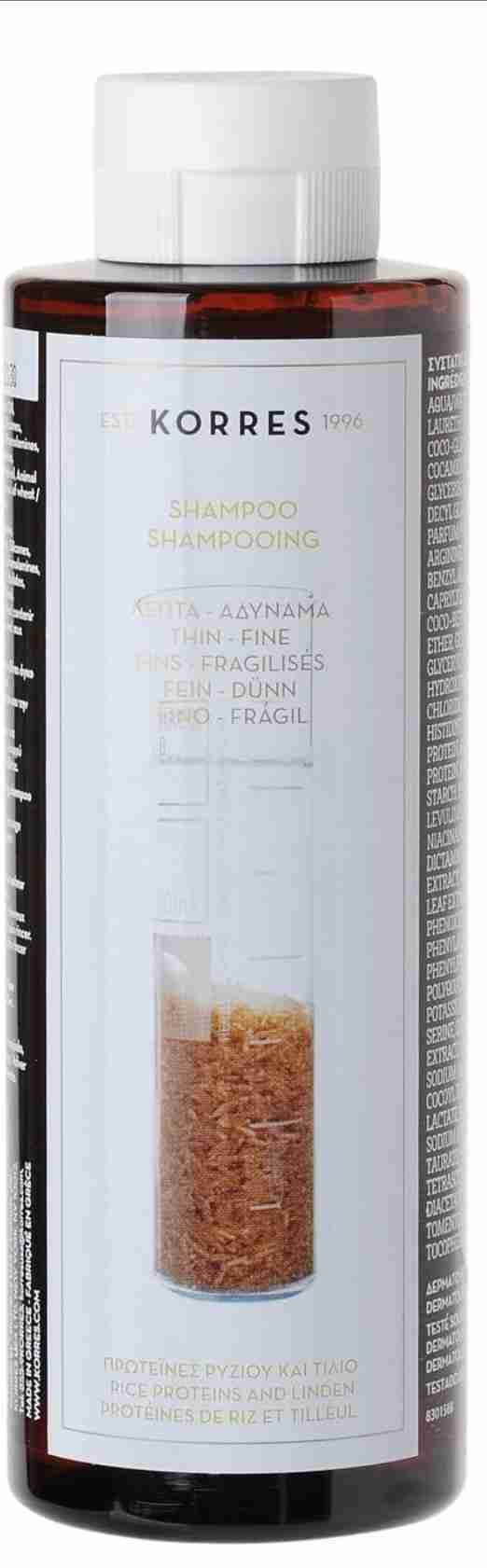 Shampoo Rice Protein and Linden