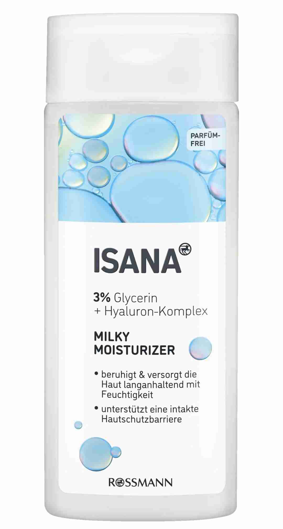 MILKY Moisturizer 3% Glycerin + Hyaluron-Komplex