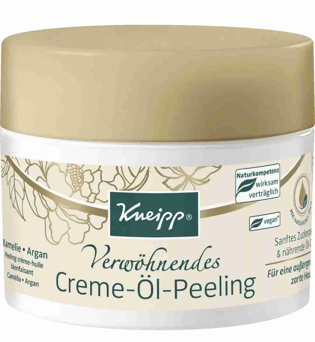 Verwöhnendes Creme-Öl-Peeling