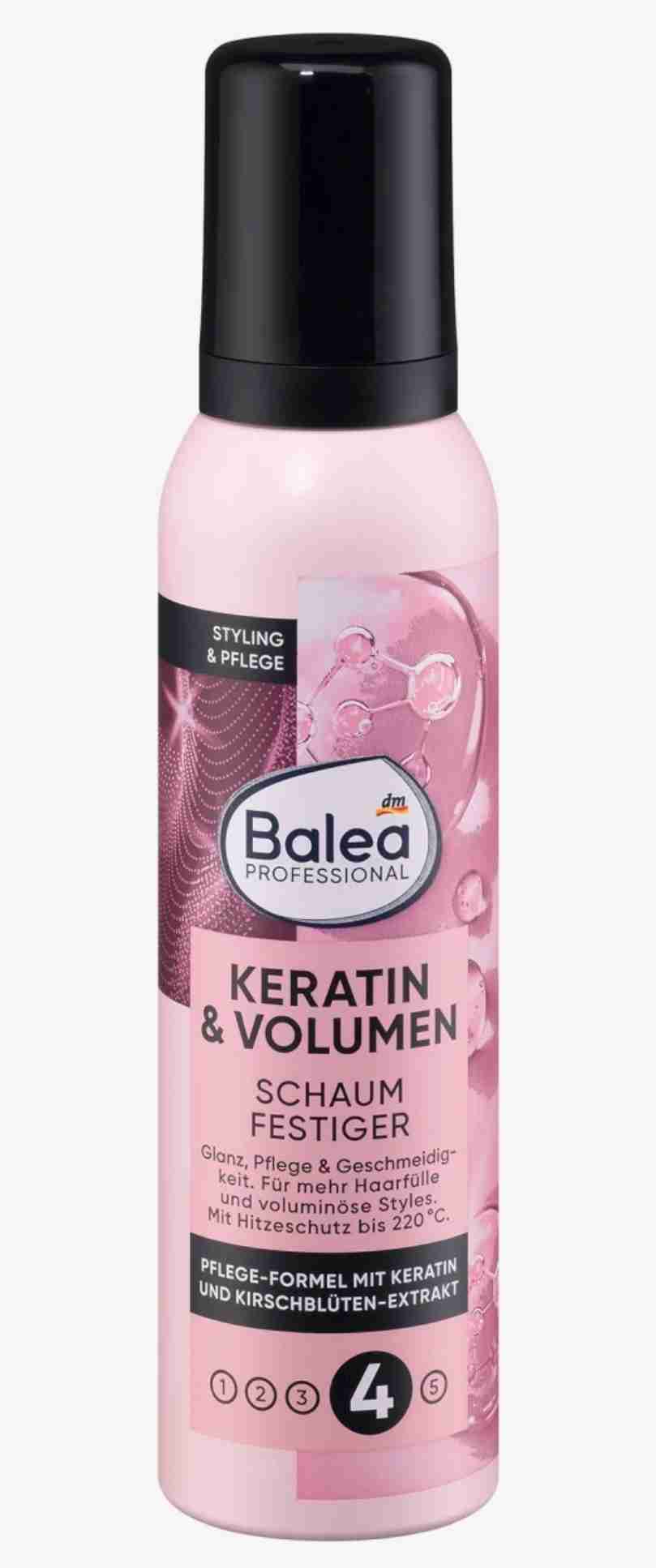 Schaumfestiger Keratin & Volumen