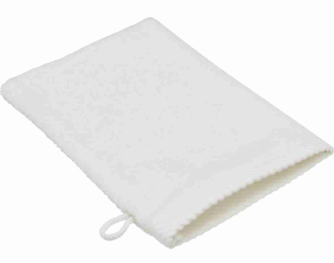 Waschhandschuh - weiß