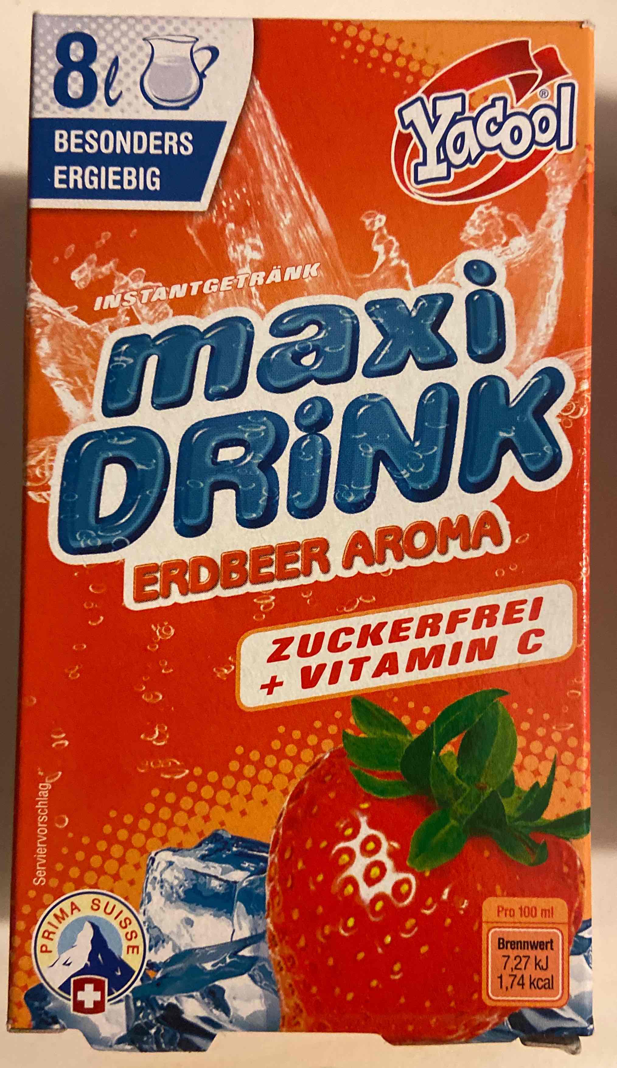 Maxi Drink Erdbeere