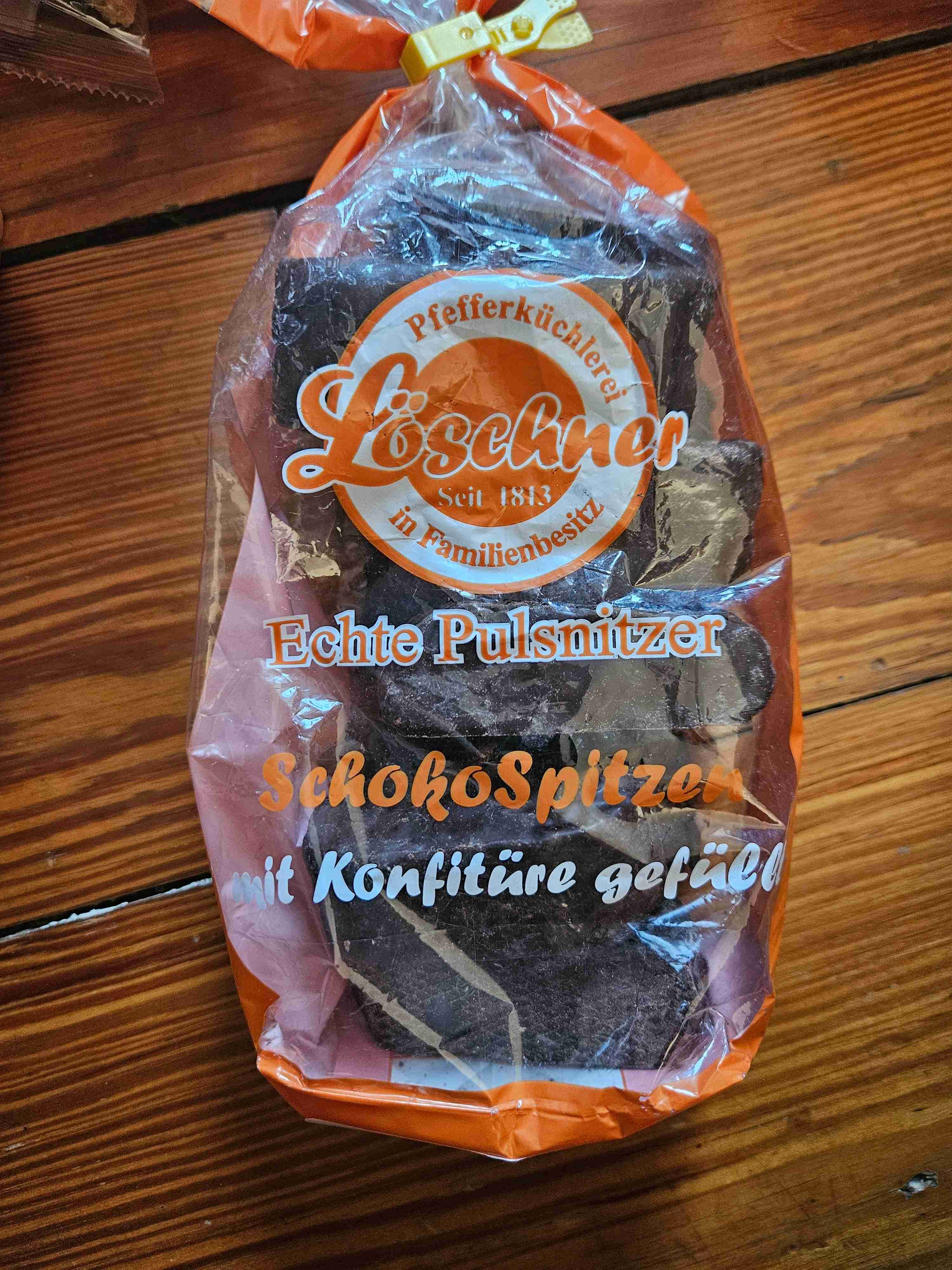 Schoko Spitzen mit Konfitüre gefüllt 