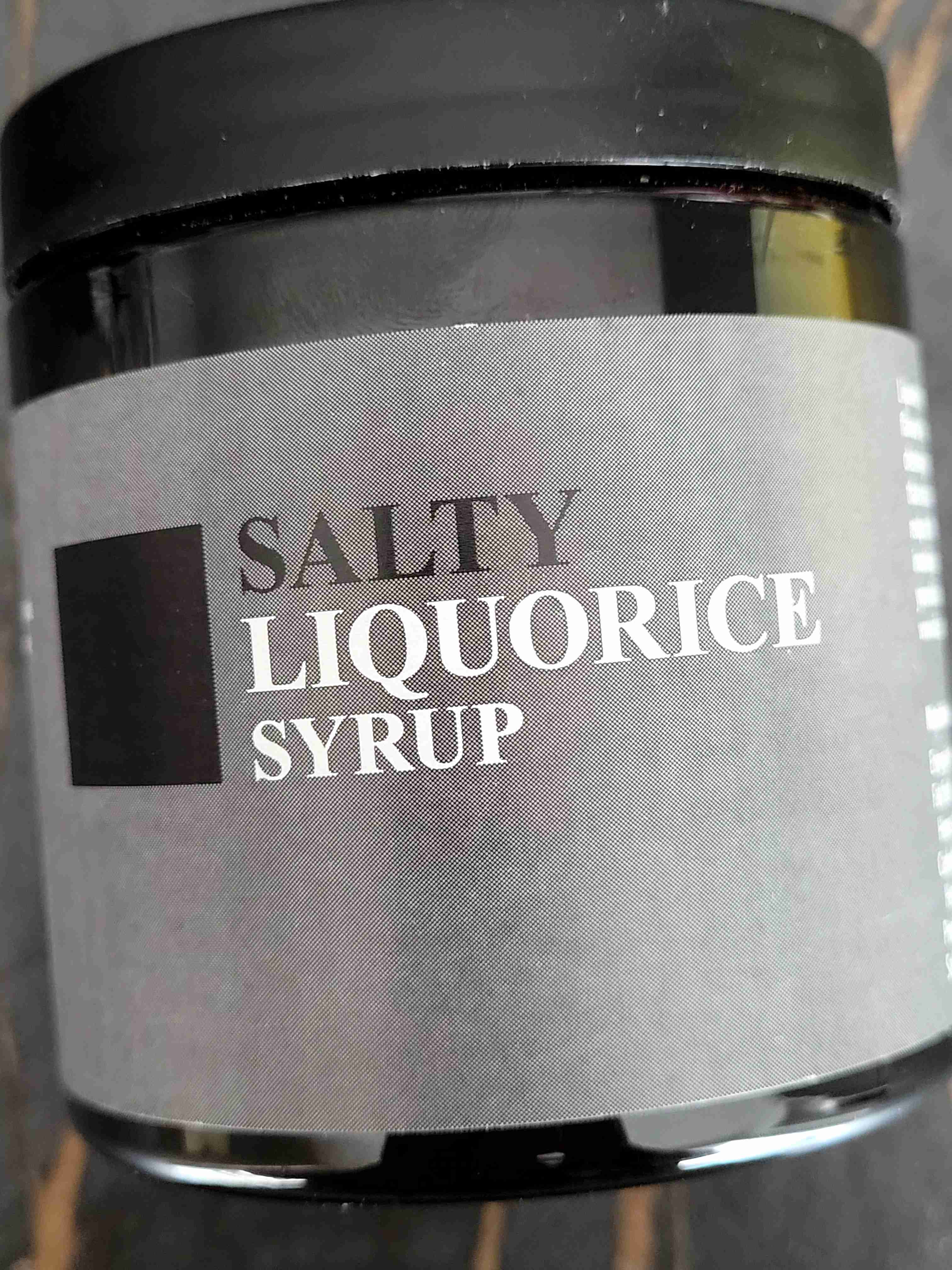 Salty Liquorice Syrup