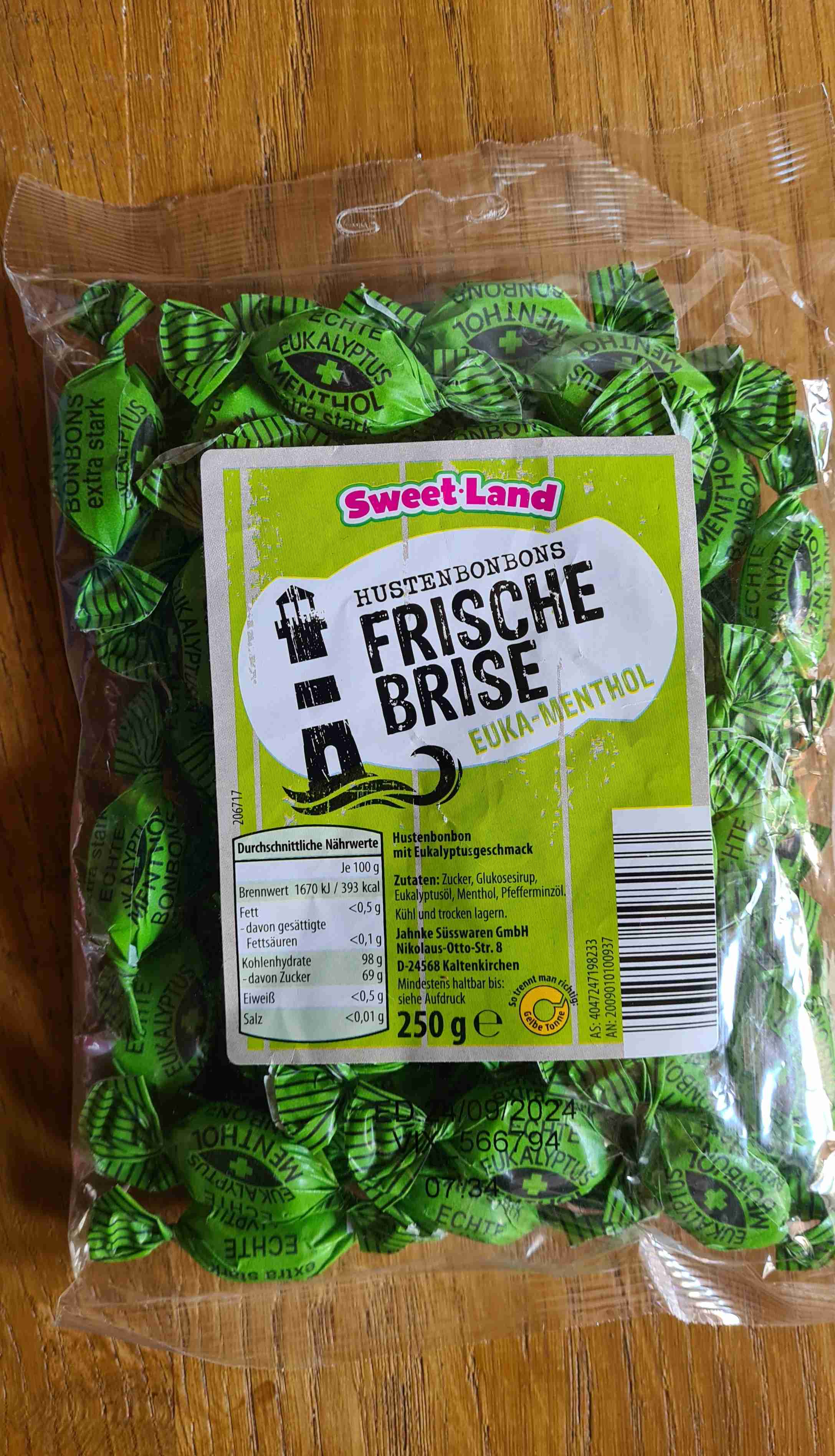 Hustenbonbons - Frische Briese Euka-Menthol