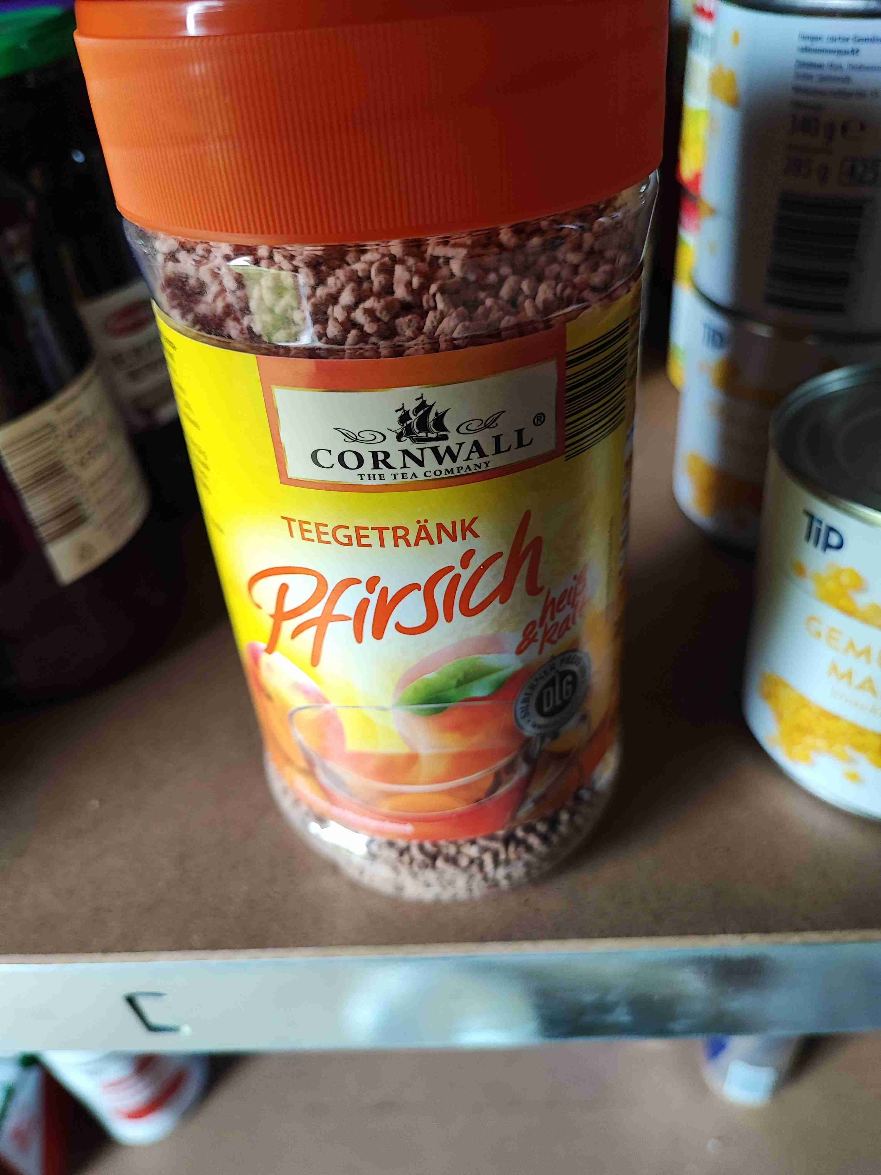 Tee Getränk Pfirsich 