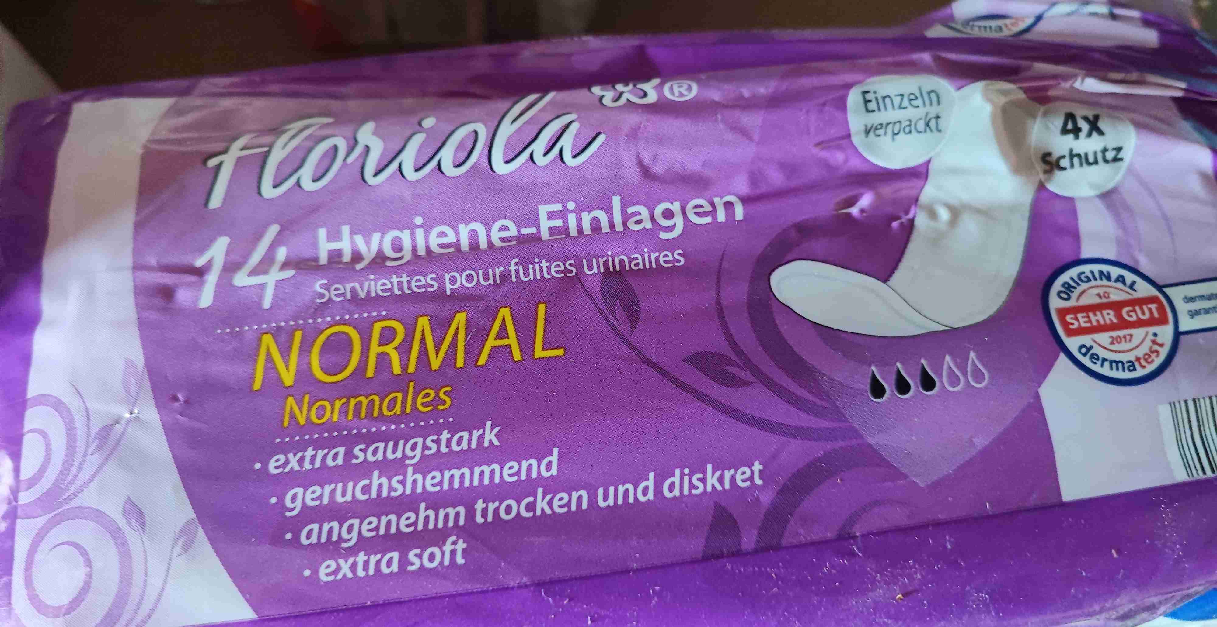 Hygieneeinlagen