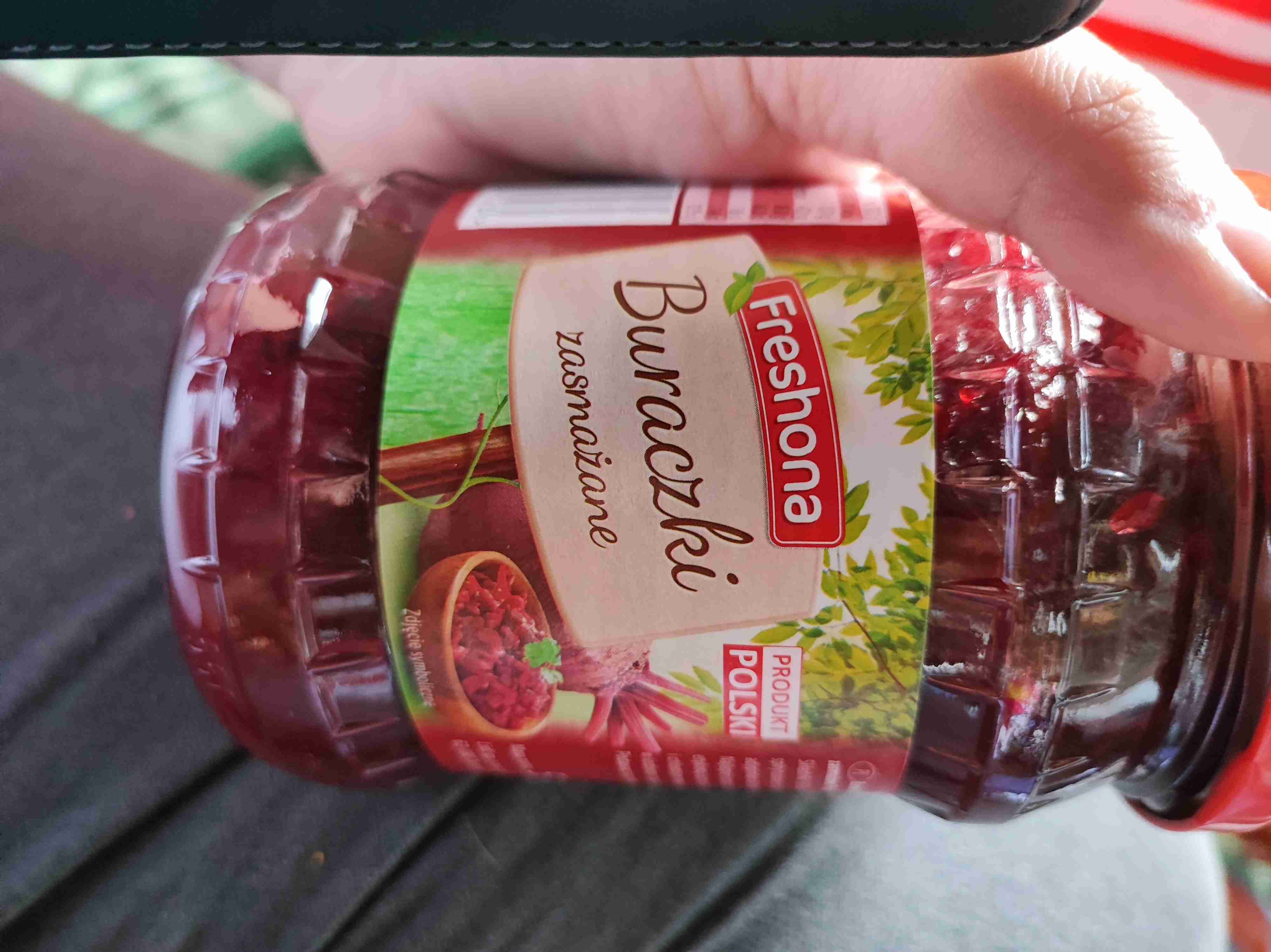 Rote Beete streifen