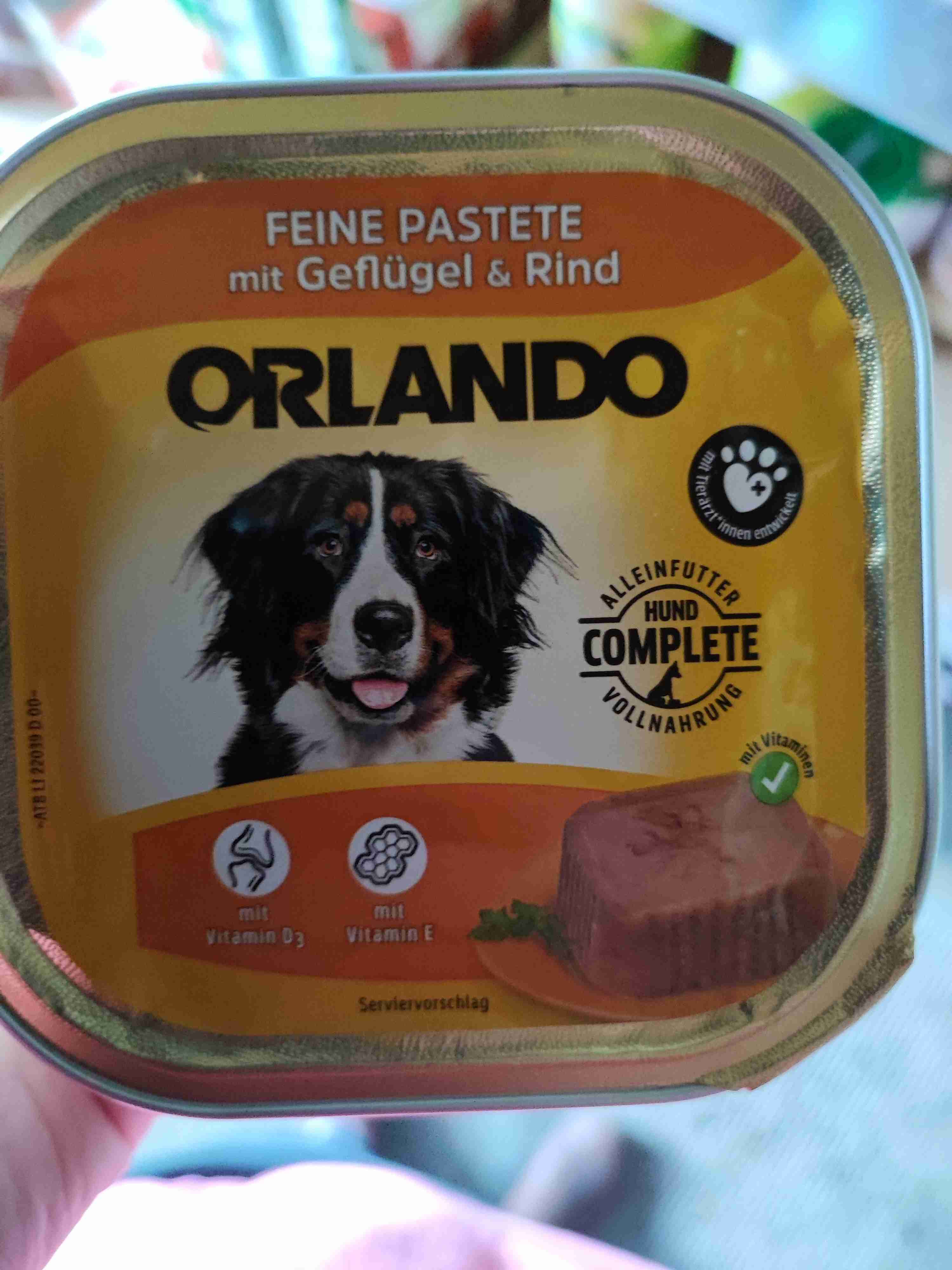 Hundefutter Geflügel und rind