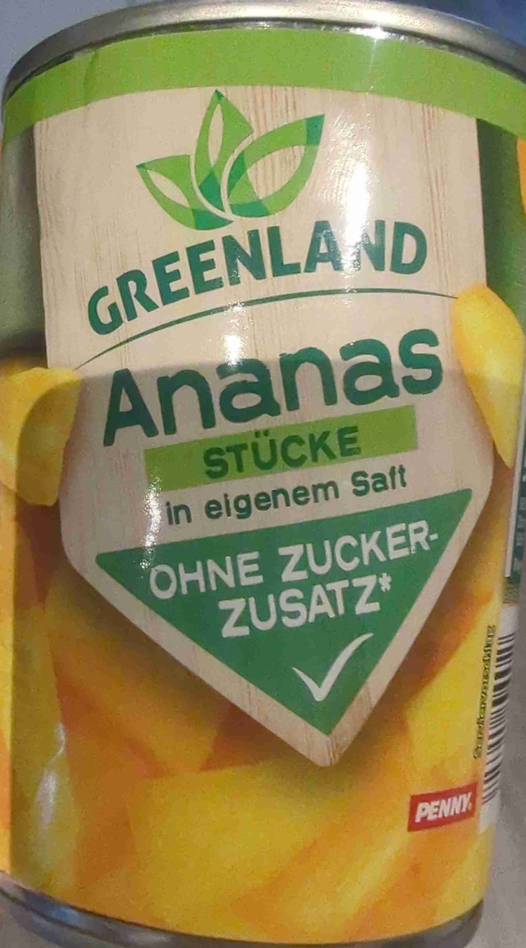 Ananas Stücke 