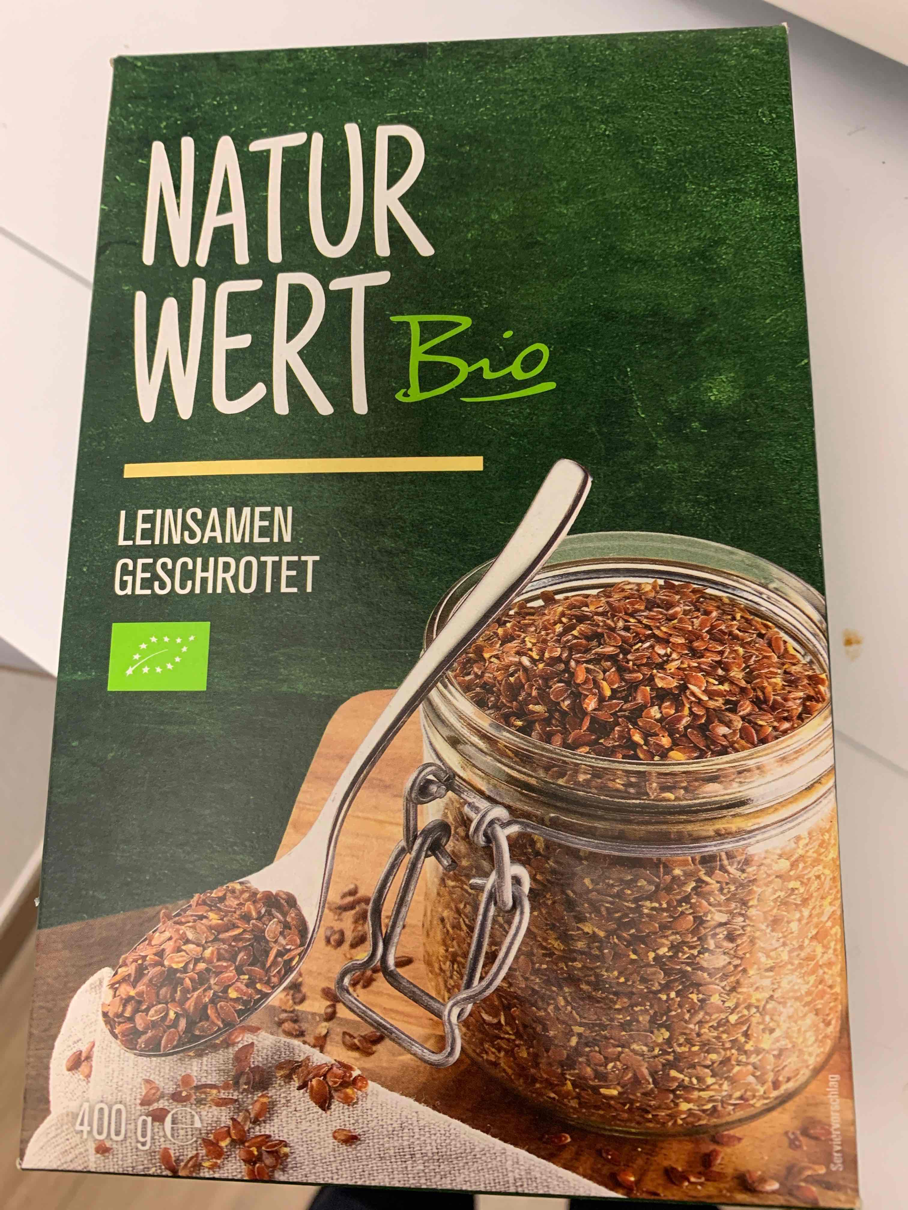 Leinsamen geschrotet