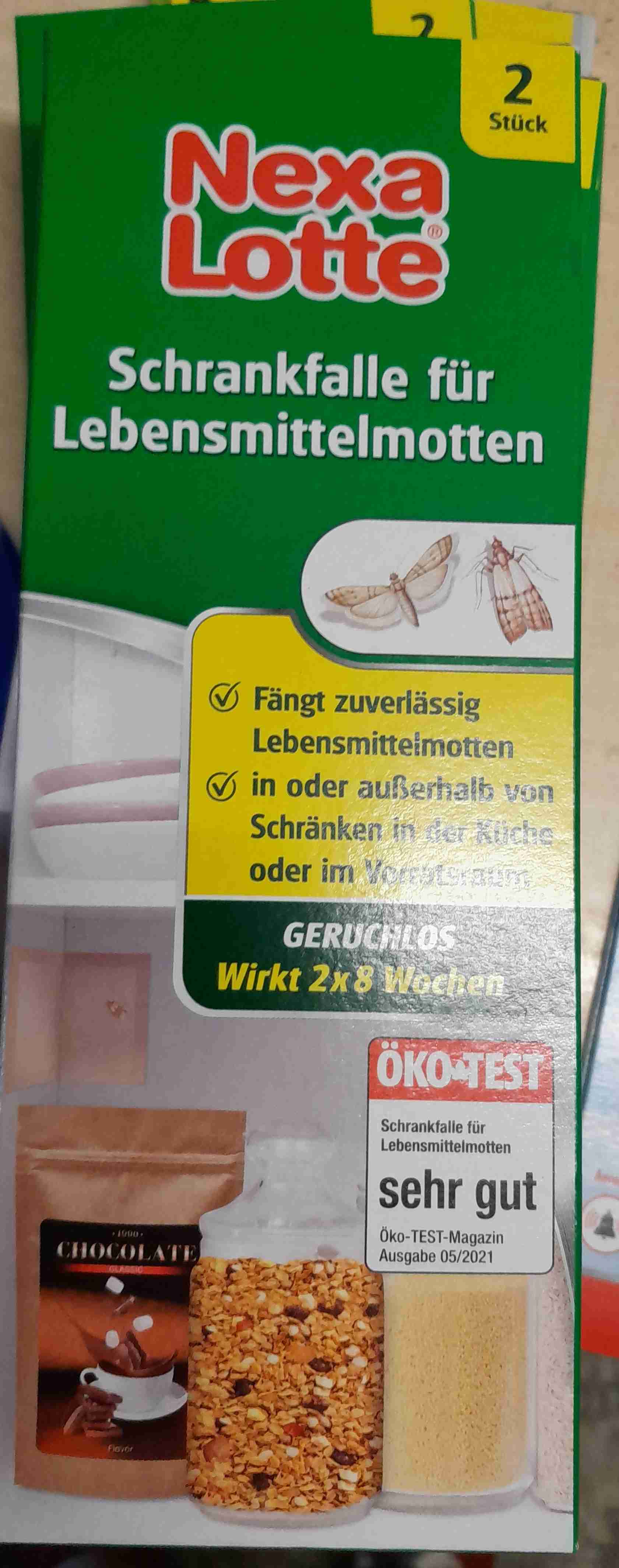 Schrankfalle für Lebensmittelmotten