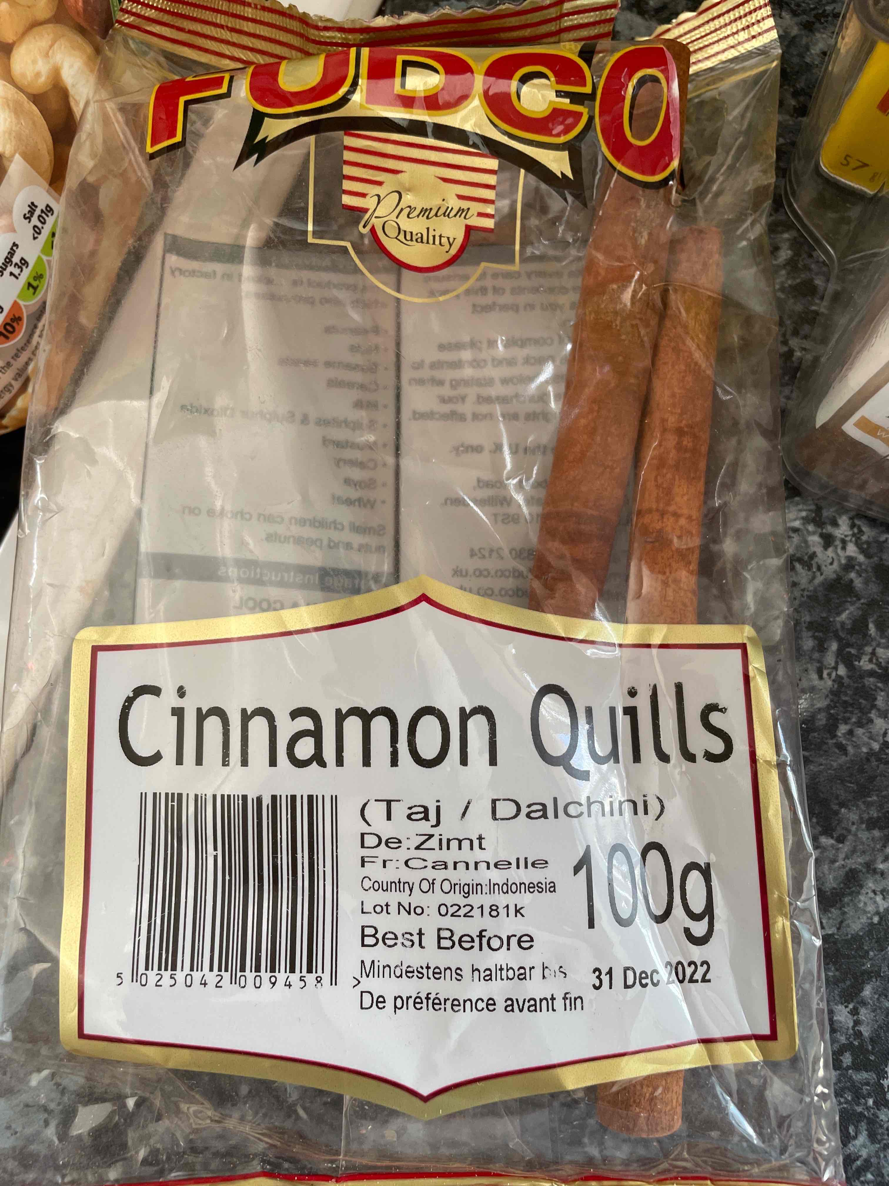 Cinnamon Quills