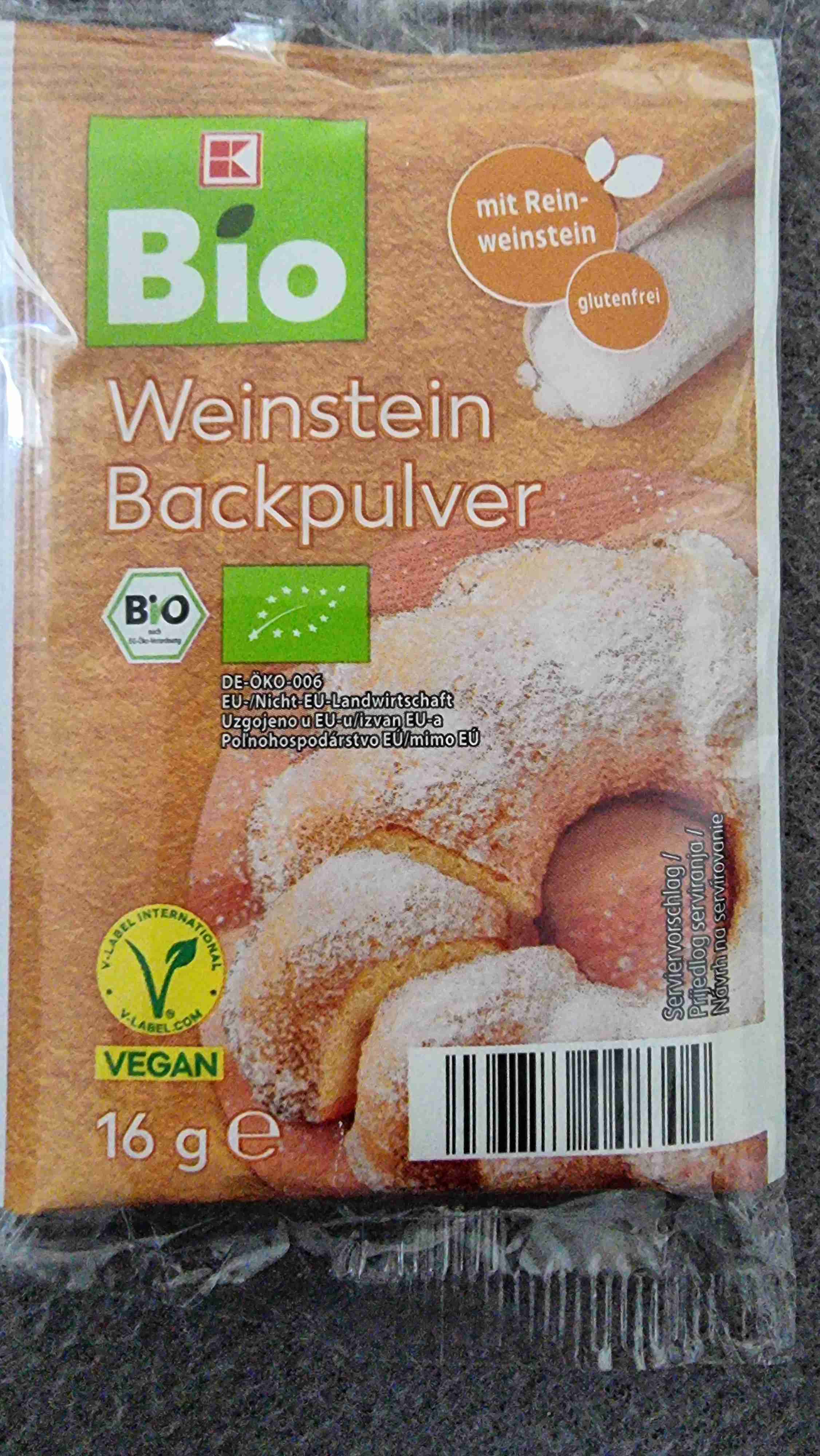 Weinstein Backpulver