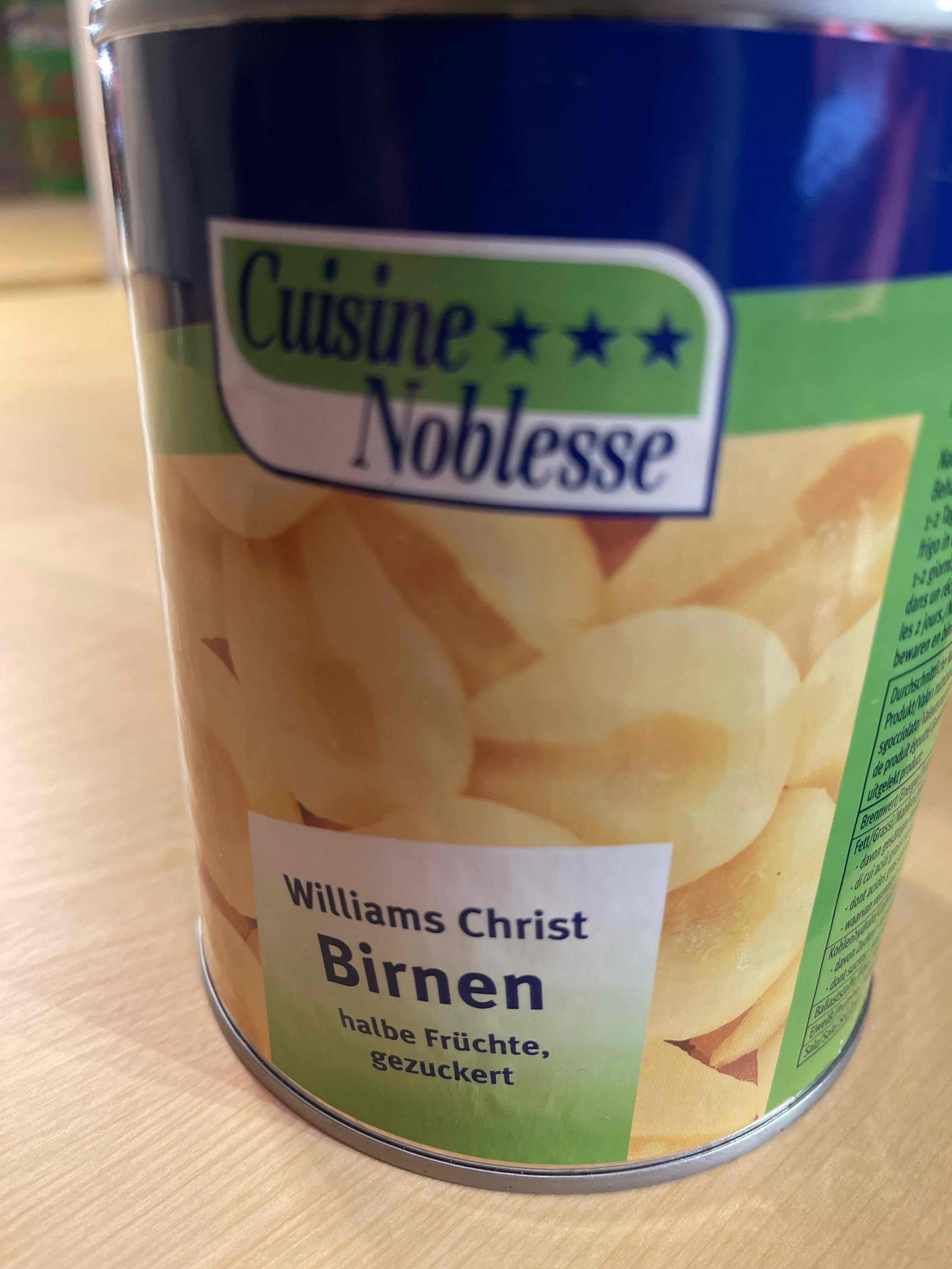 Birnen, Williams Christ