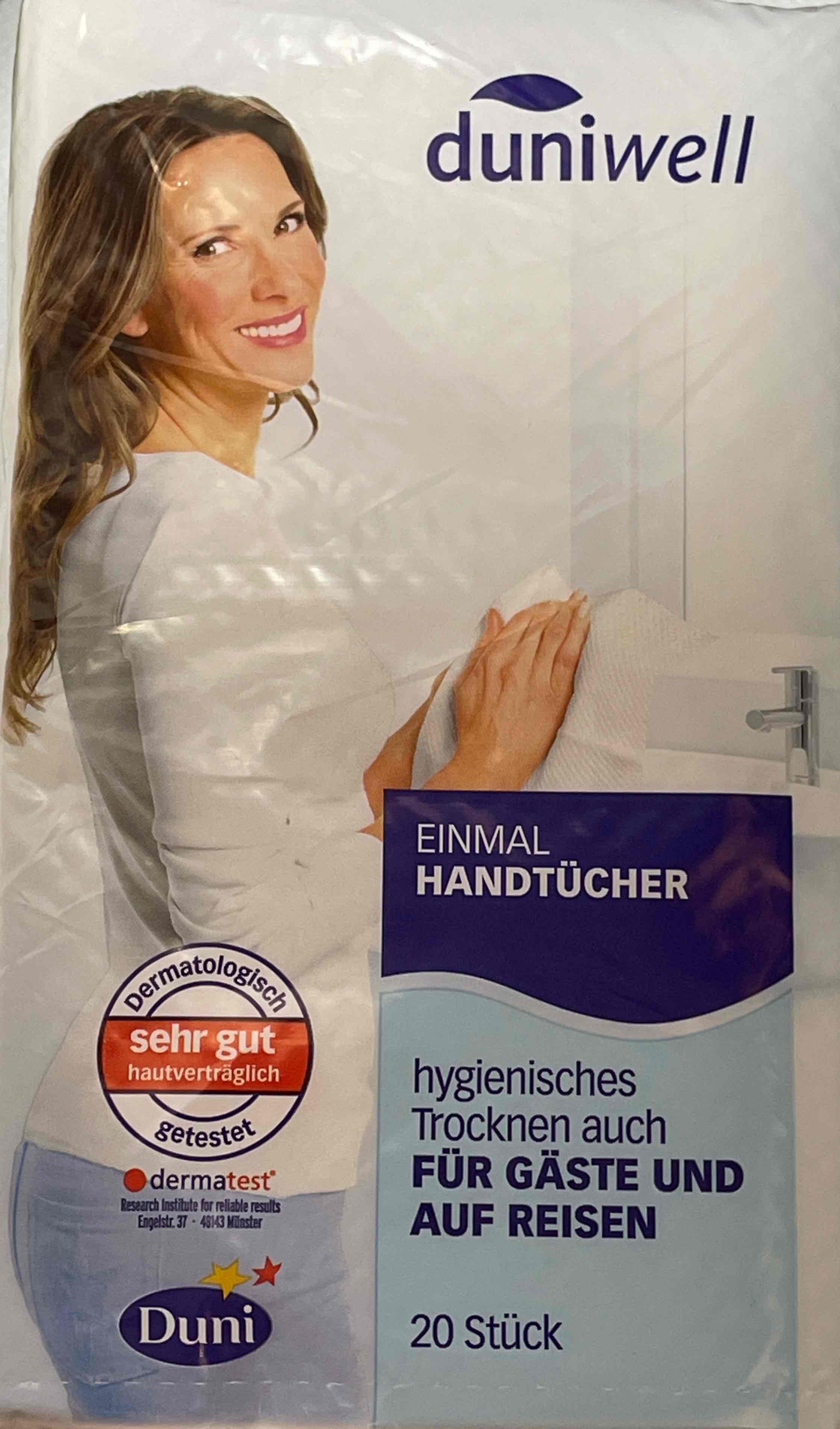 Einmal Handtücher - duniwell