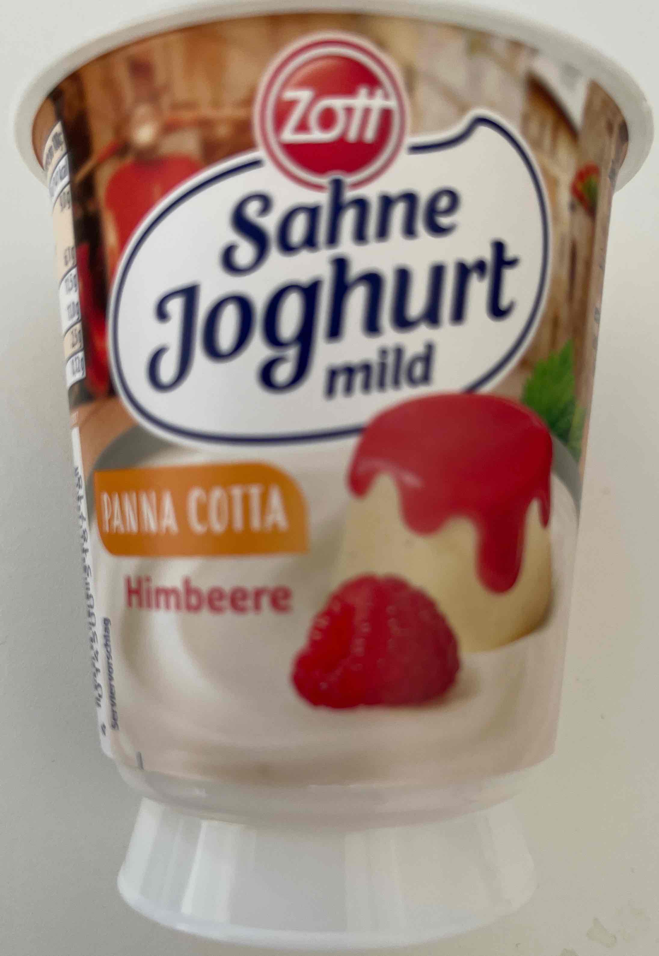 Sahne Joghurt mild, PANNA COTTA Himbeere