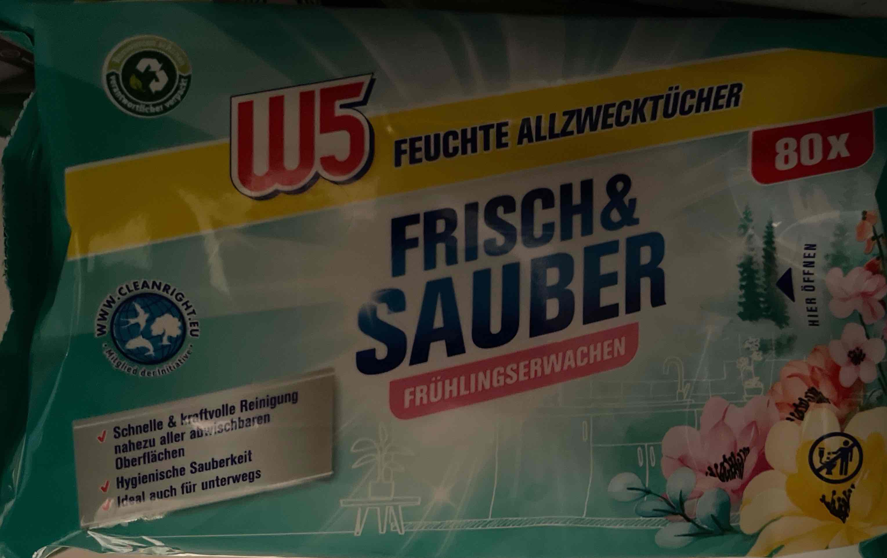 Allzwecktücher, feuchte - SAUBER & FRISCH FRÜHLINGSERWACHEN