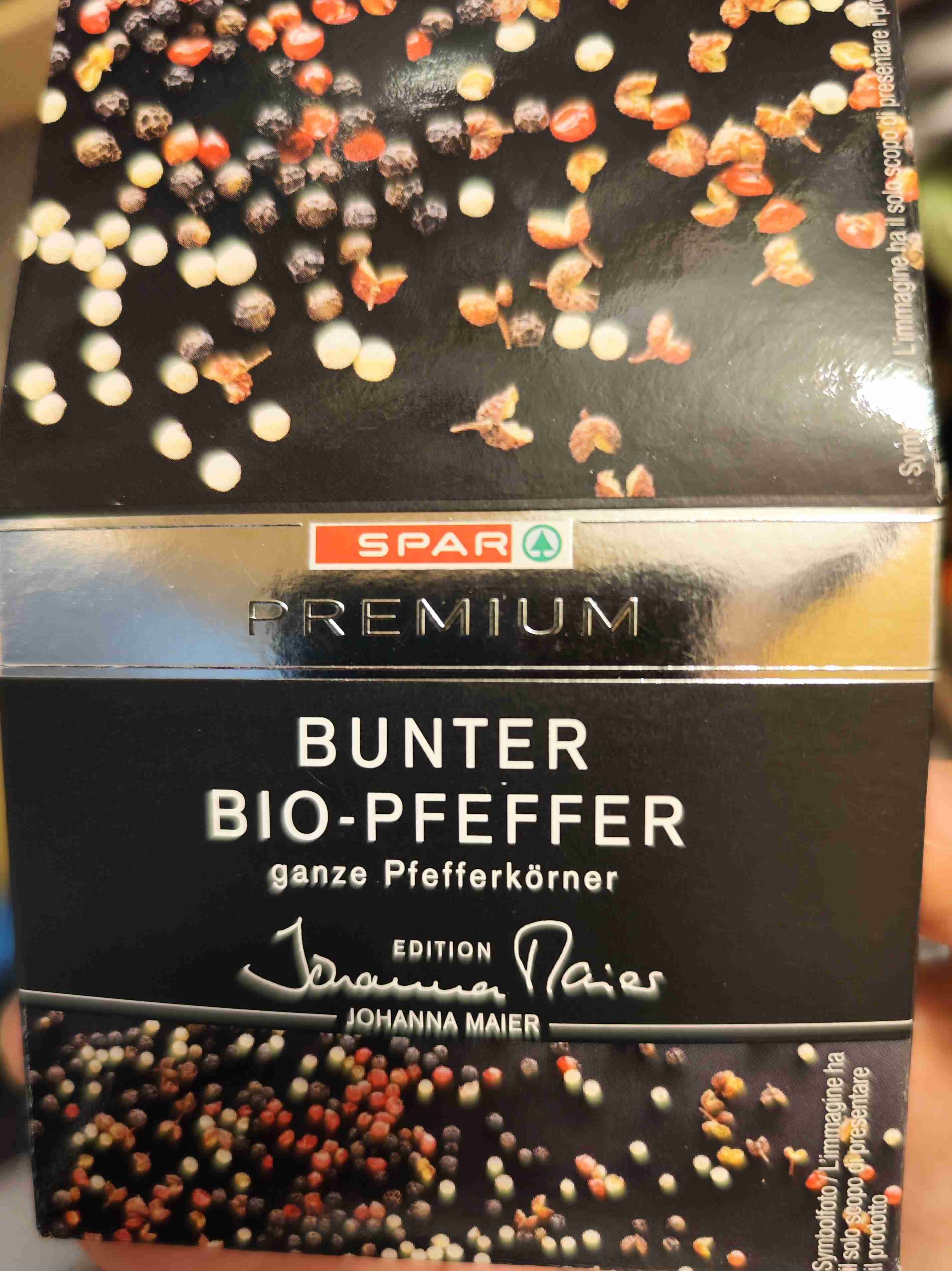 Bunter Bio-Pfeffer