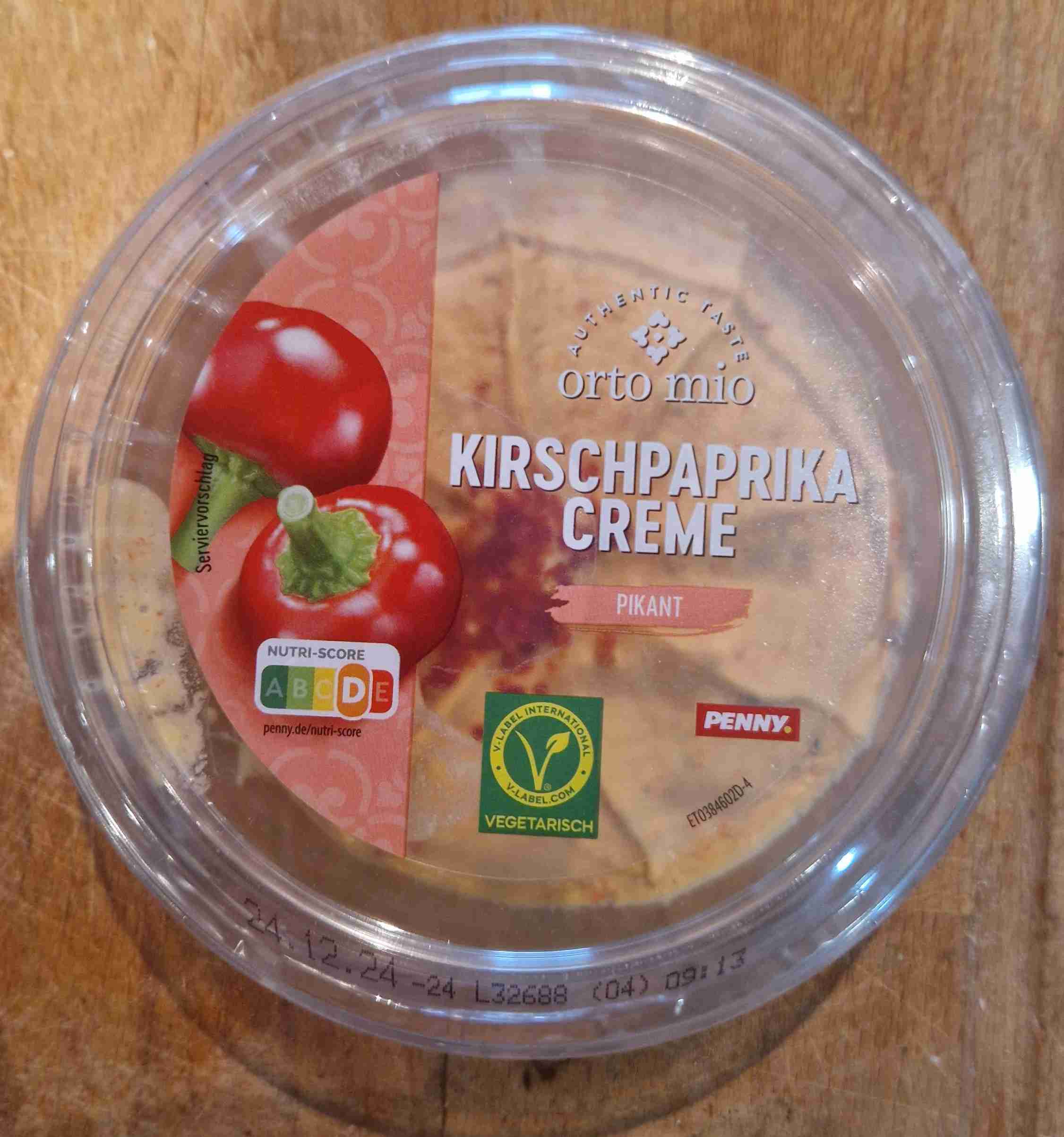 Kirschpaprika creme