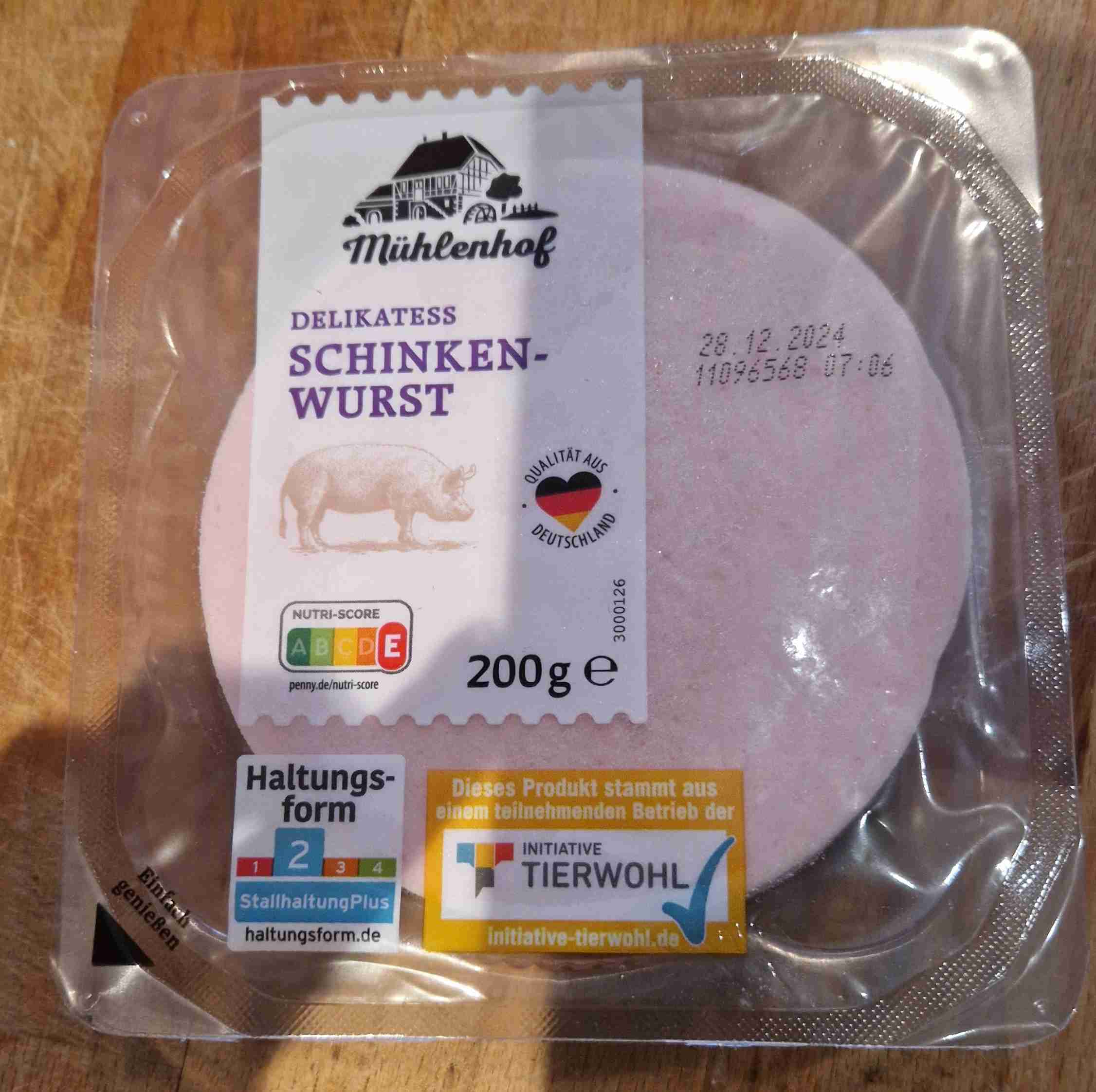 Schinkenwurst 