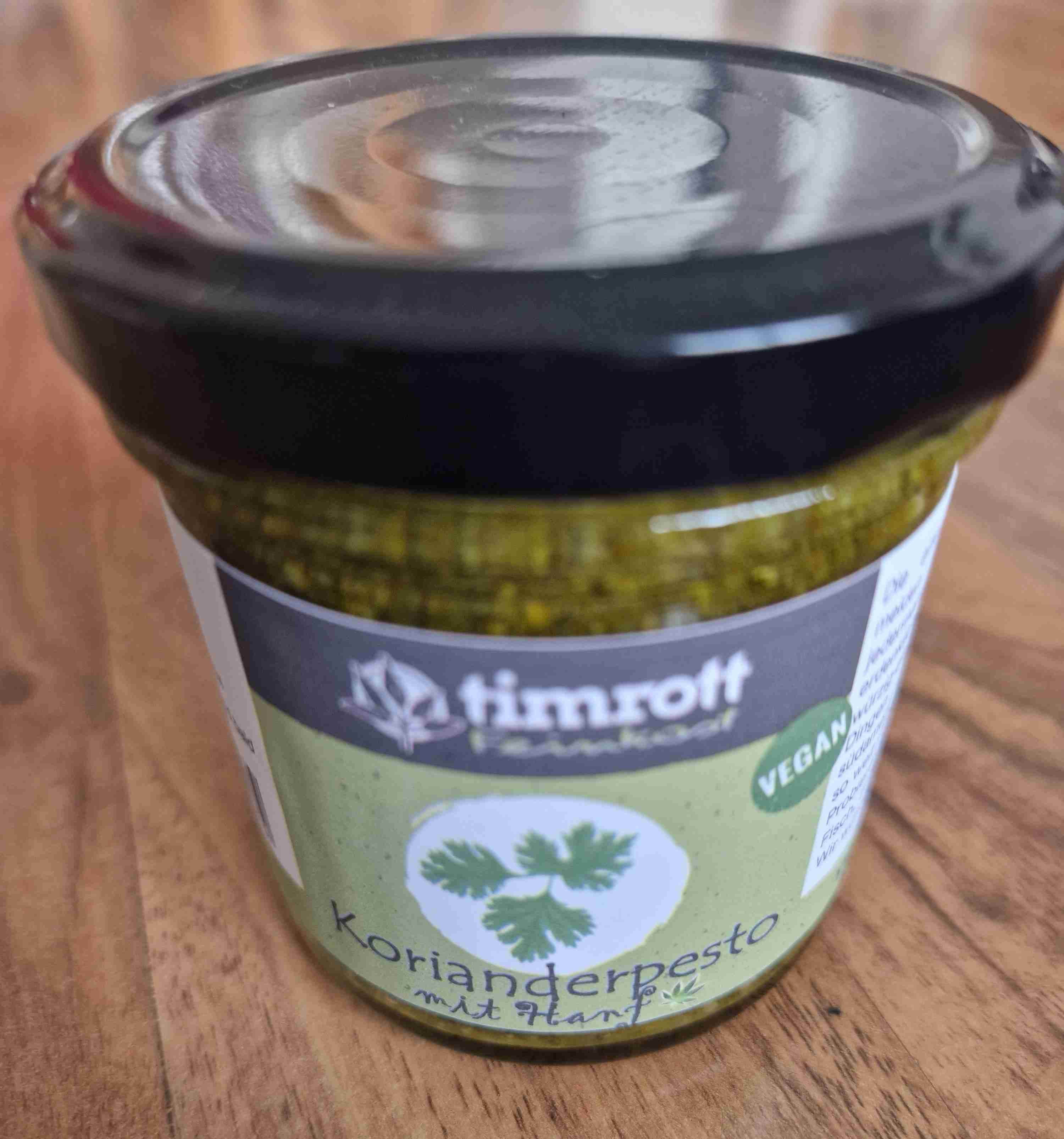 Korianderpesto
