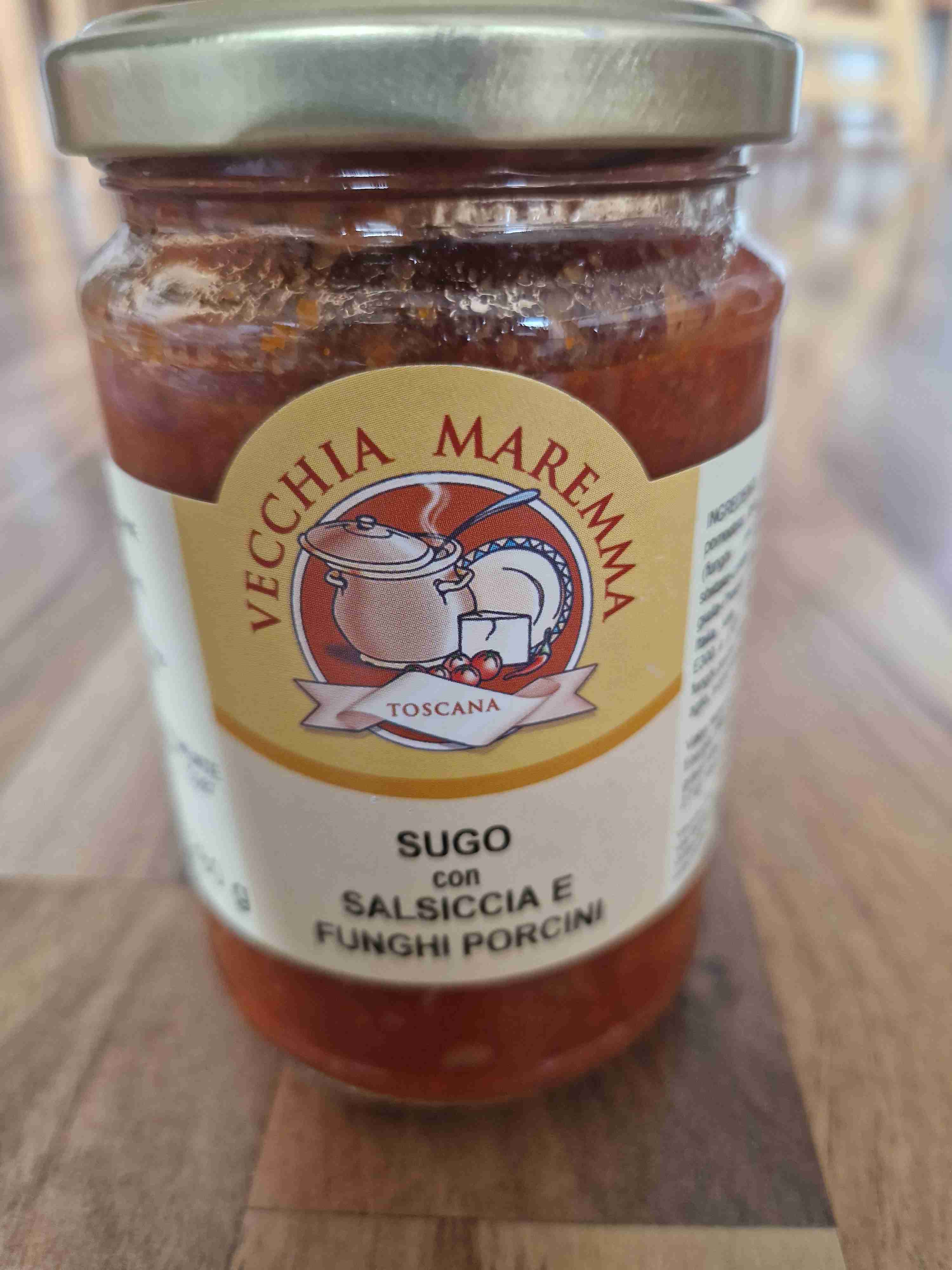 Sugo salsiccia e funghi