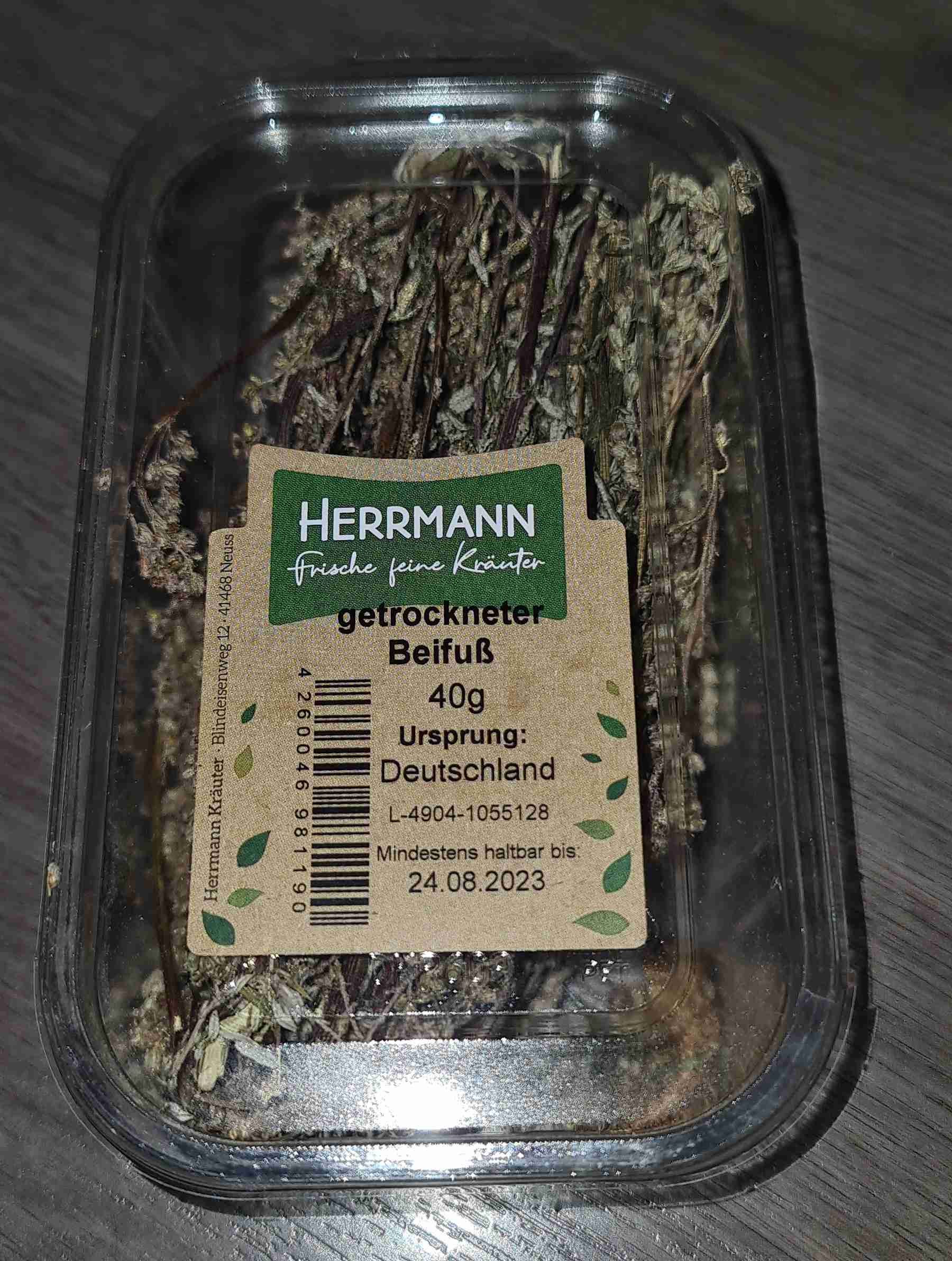 Beifuß getrocknet