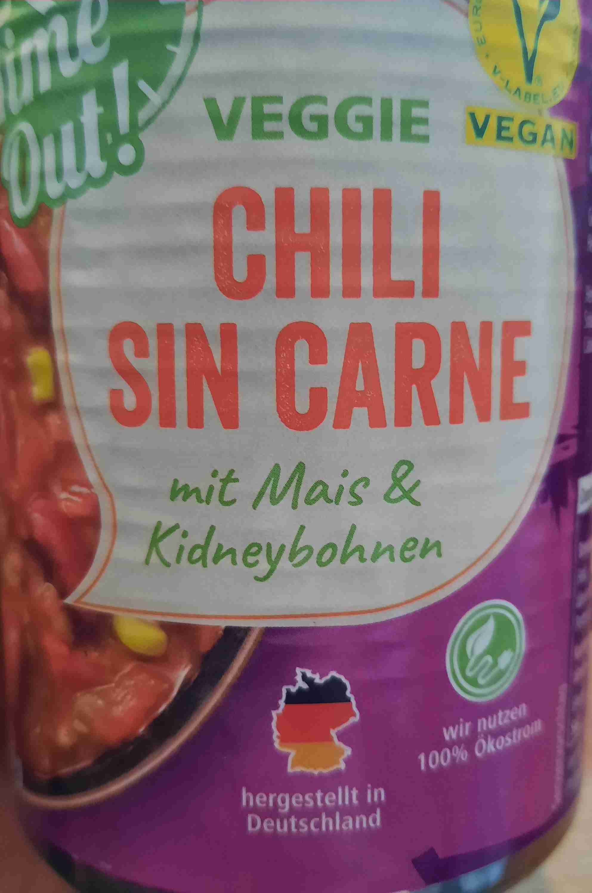 Chili sin carne