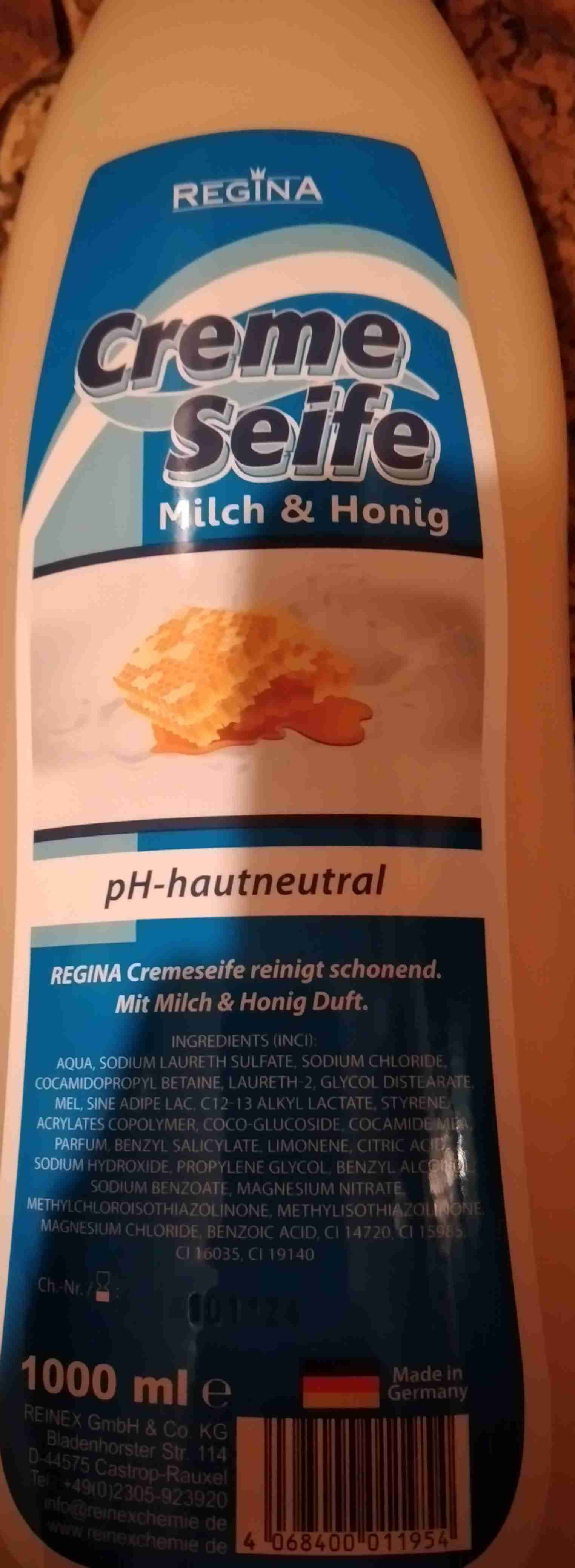 Creme Seife Milch & Honig