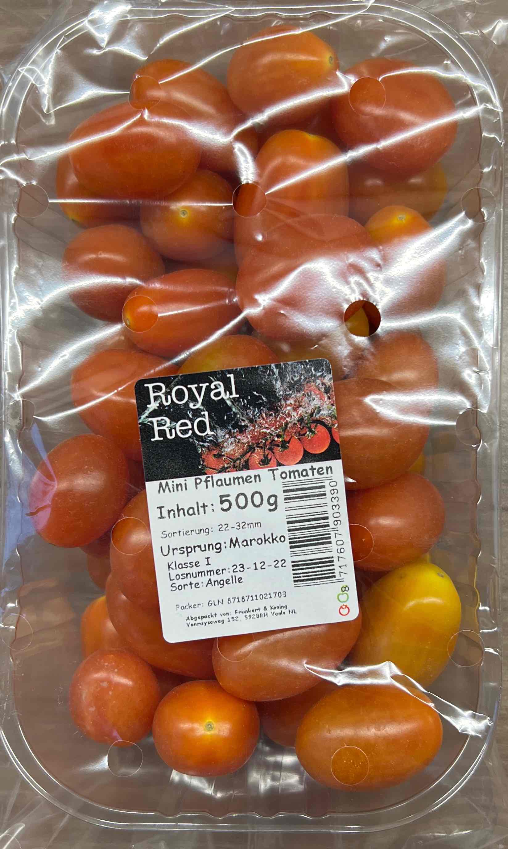 Mini Pflaumen Tomaten