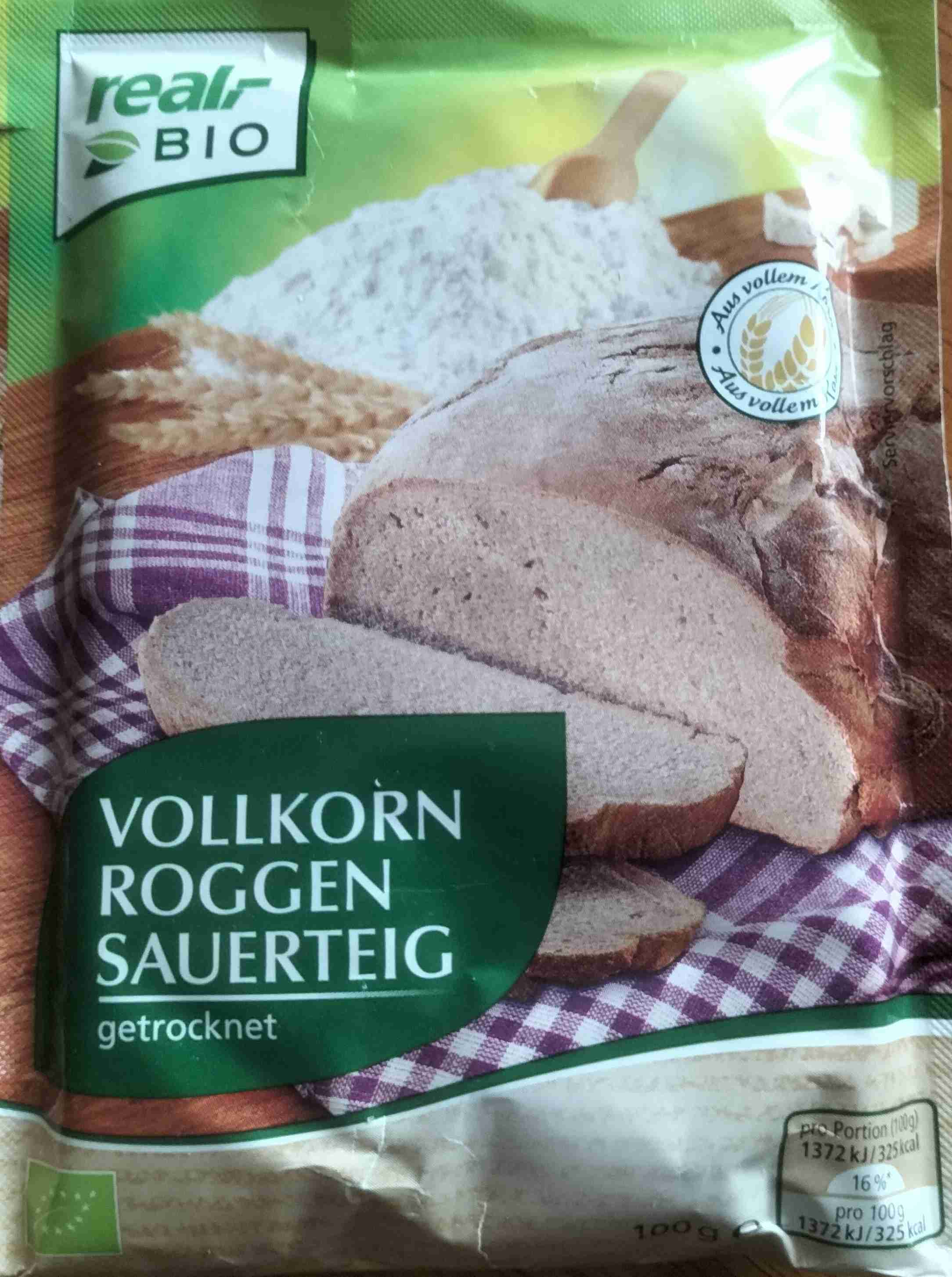 Vollkorn Roggen Sauerteig