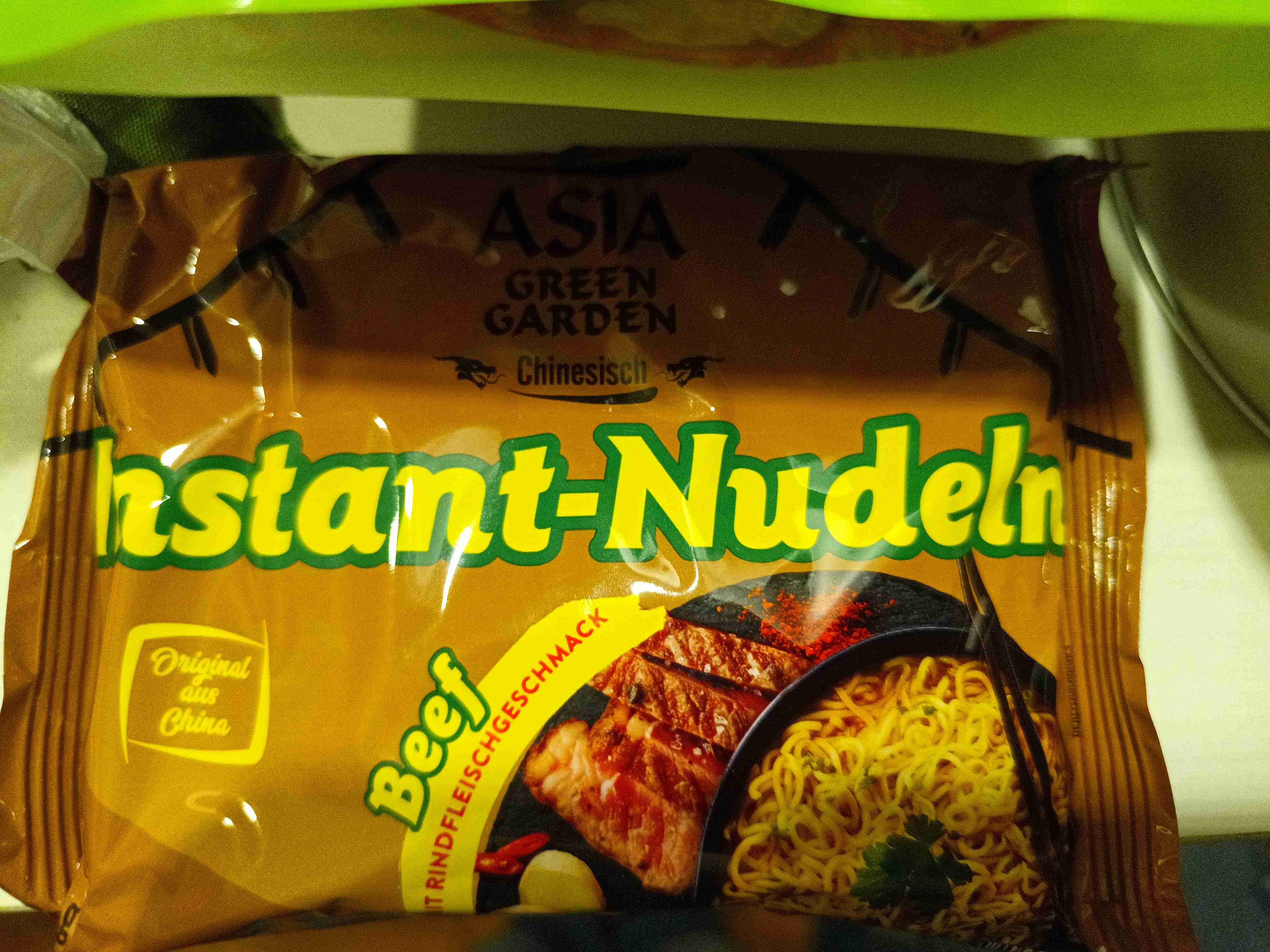 Instant Nudeln 