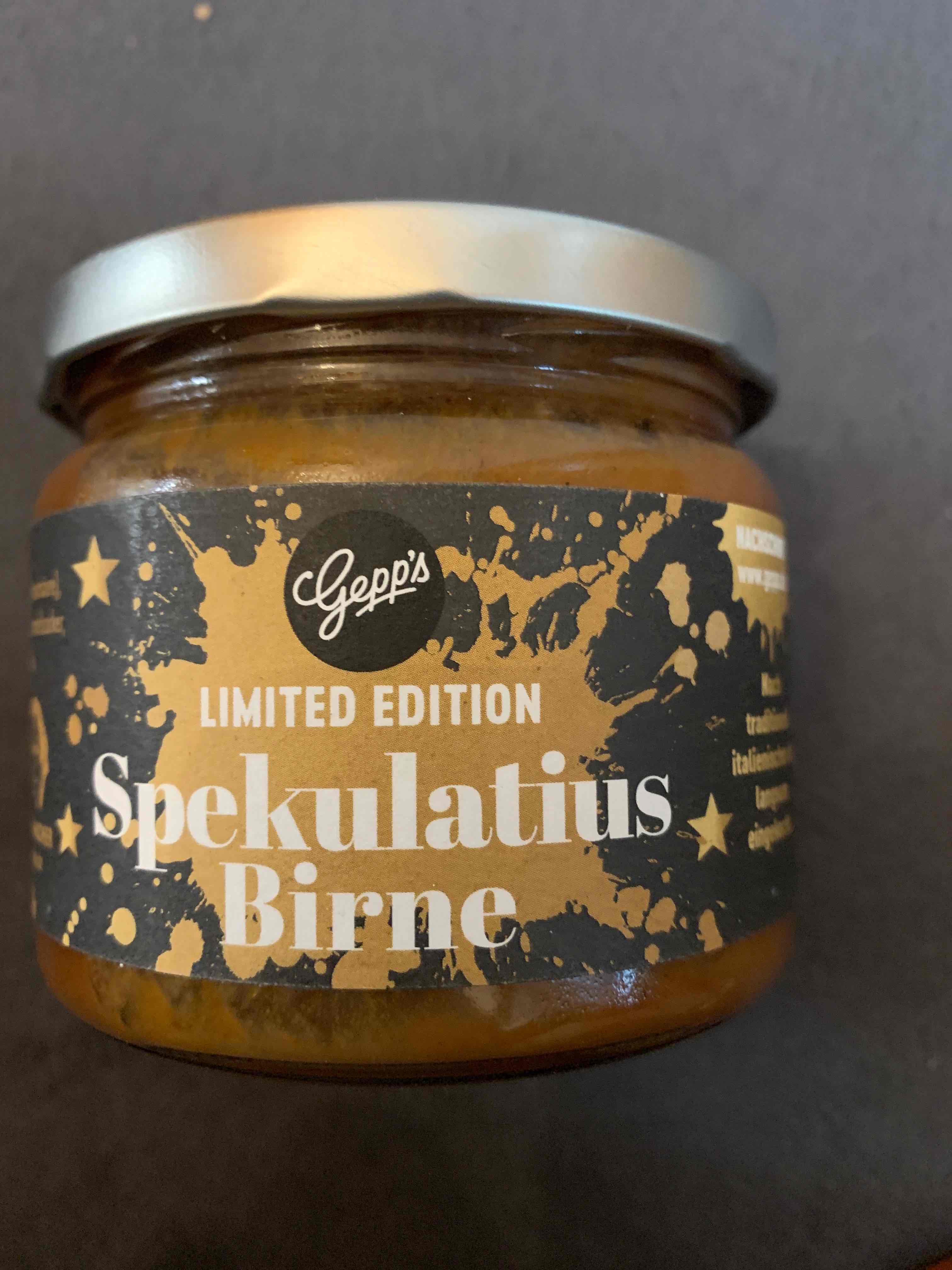 Spekulatius Birne