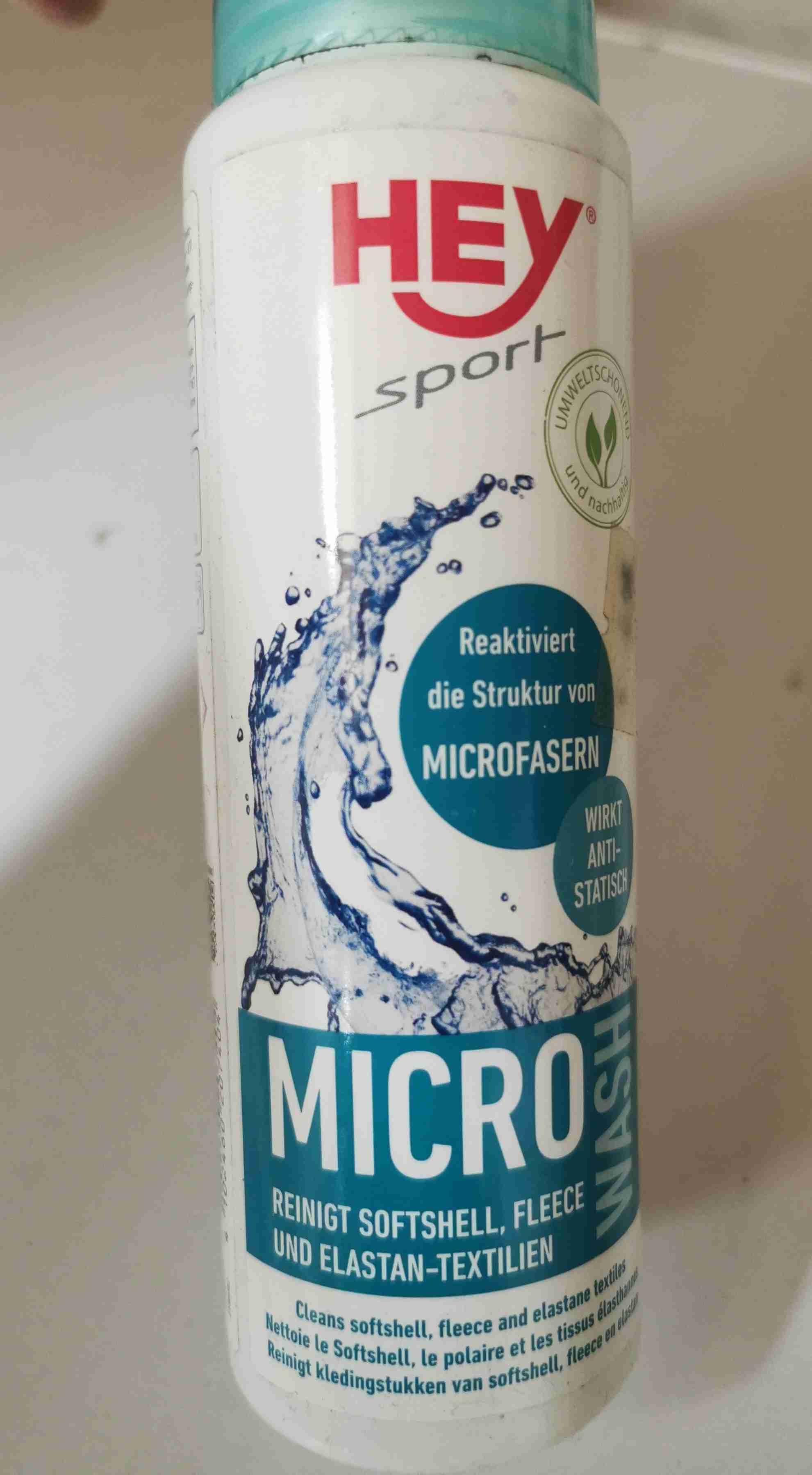 Microfaser Waschmittel 