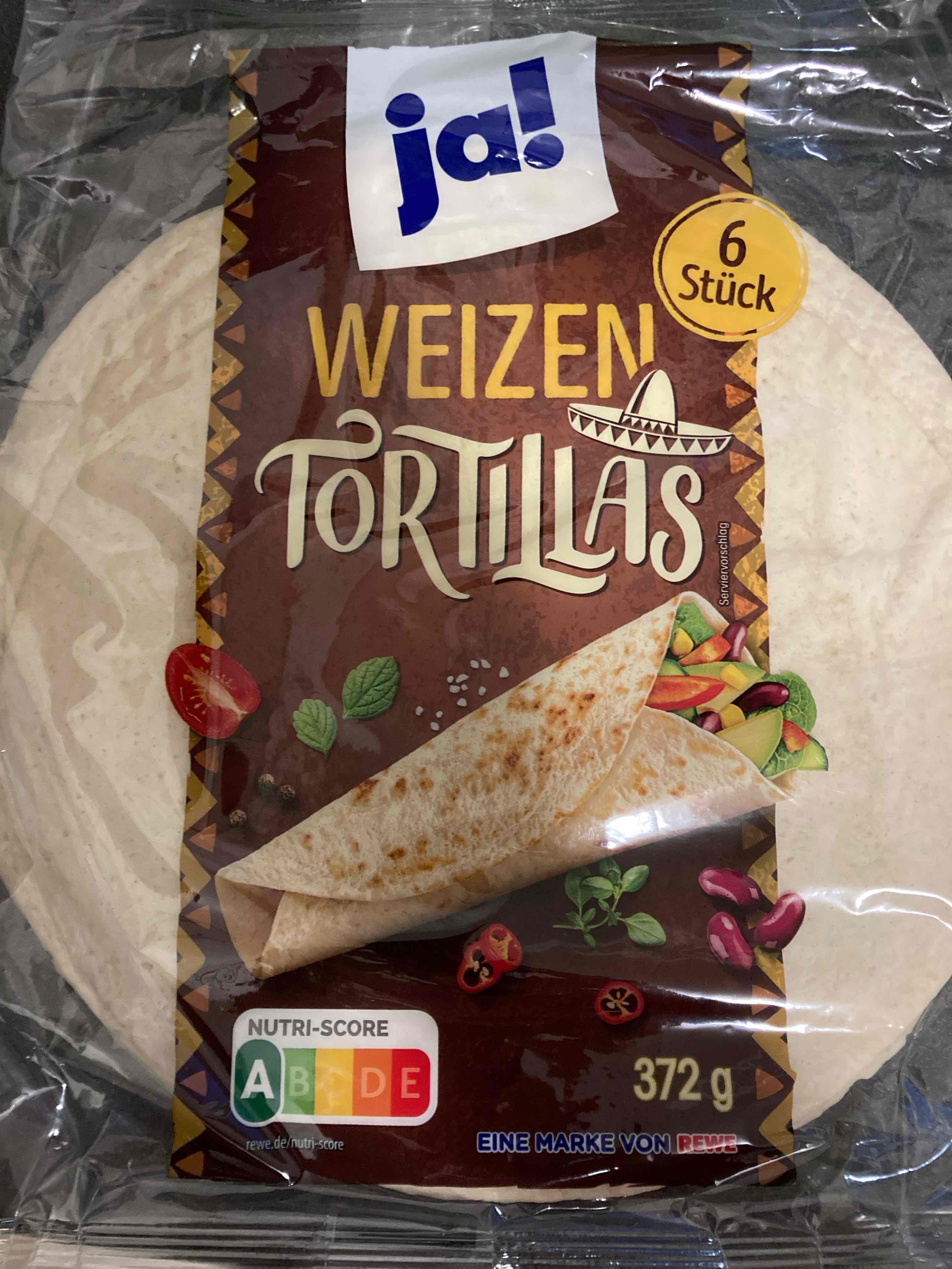 Weizen Tortillas