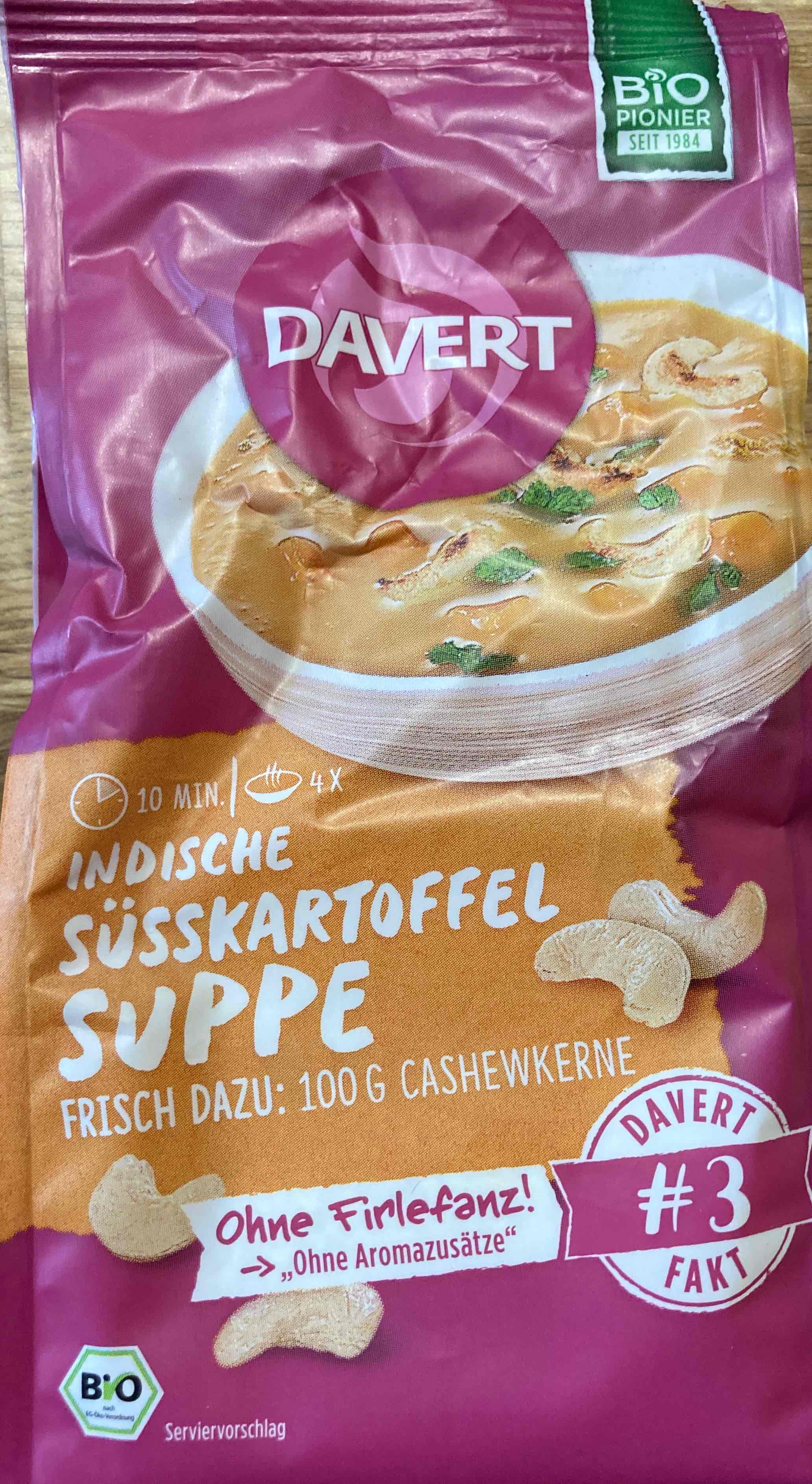 Indische Süßkartoffel Suppe