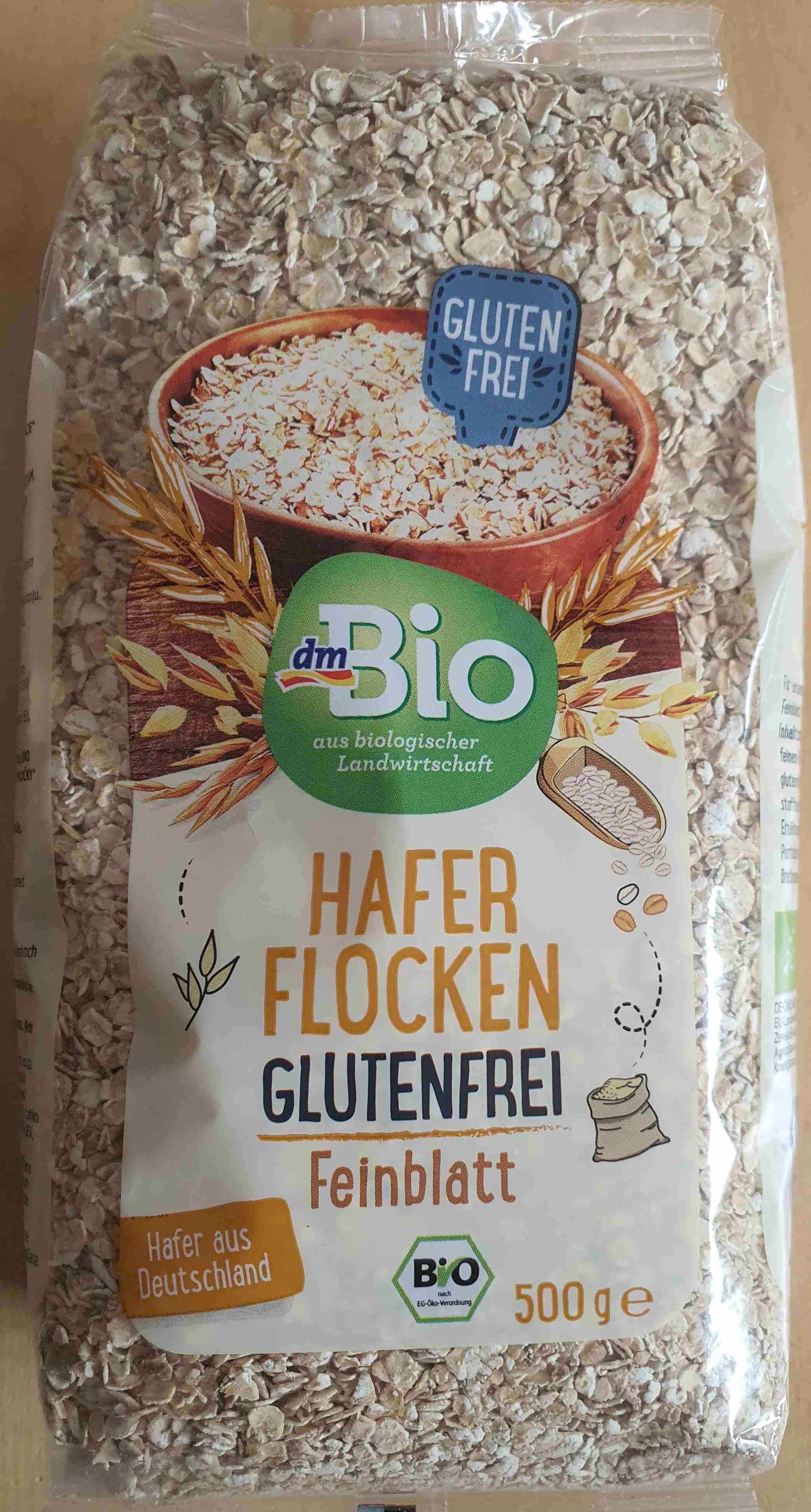 Haferflocken glutenfrei Feinblatt