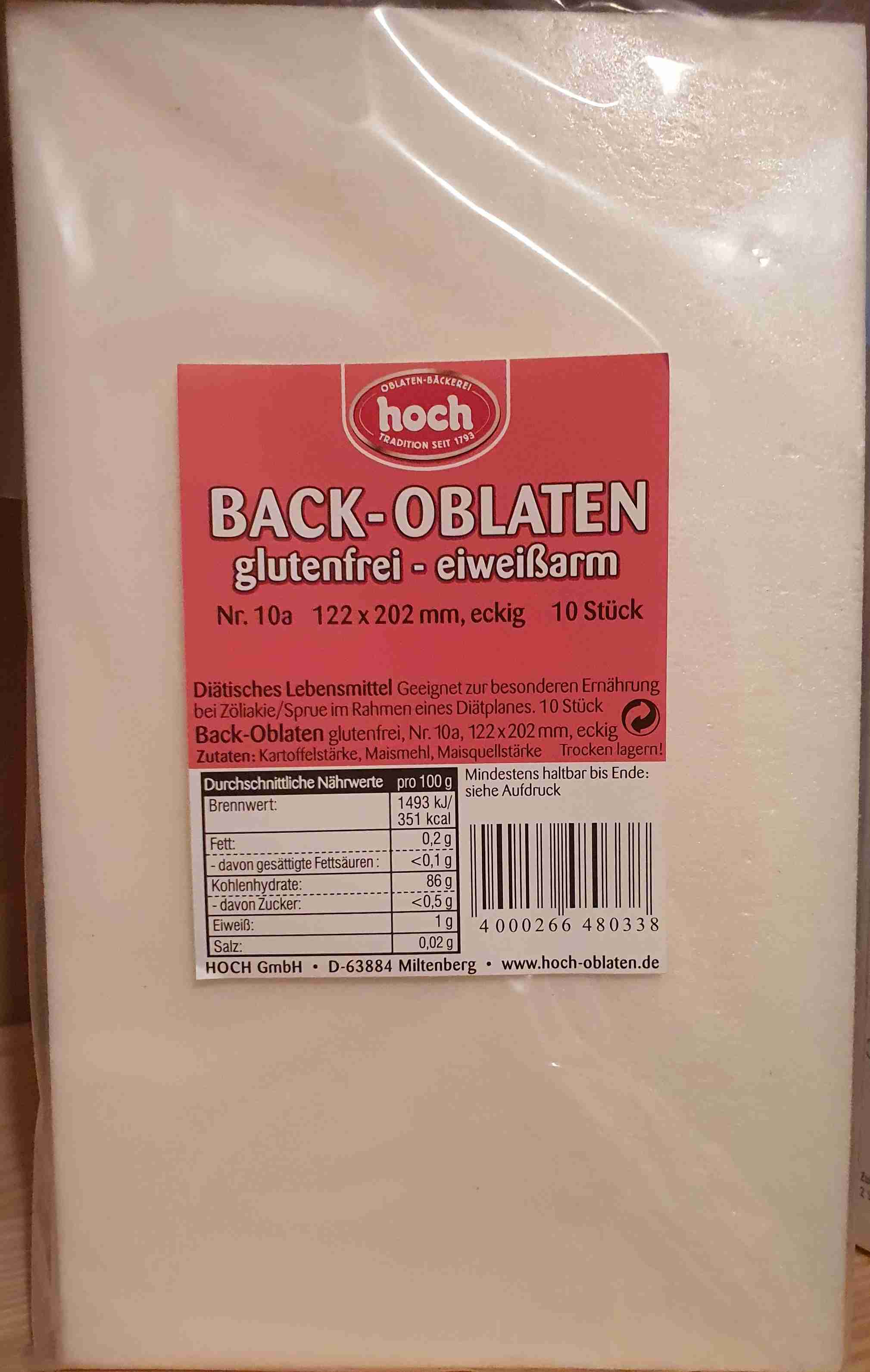 Oplaten 122 x 202 glutenfrei